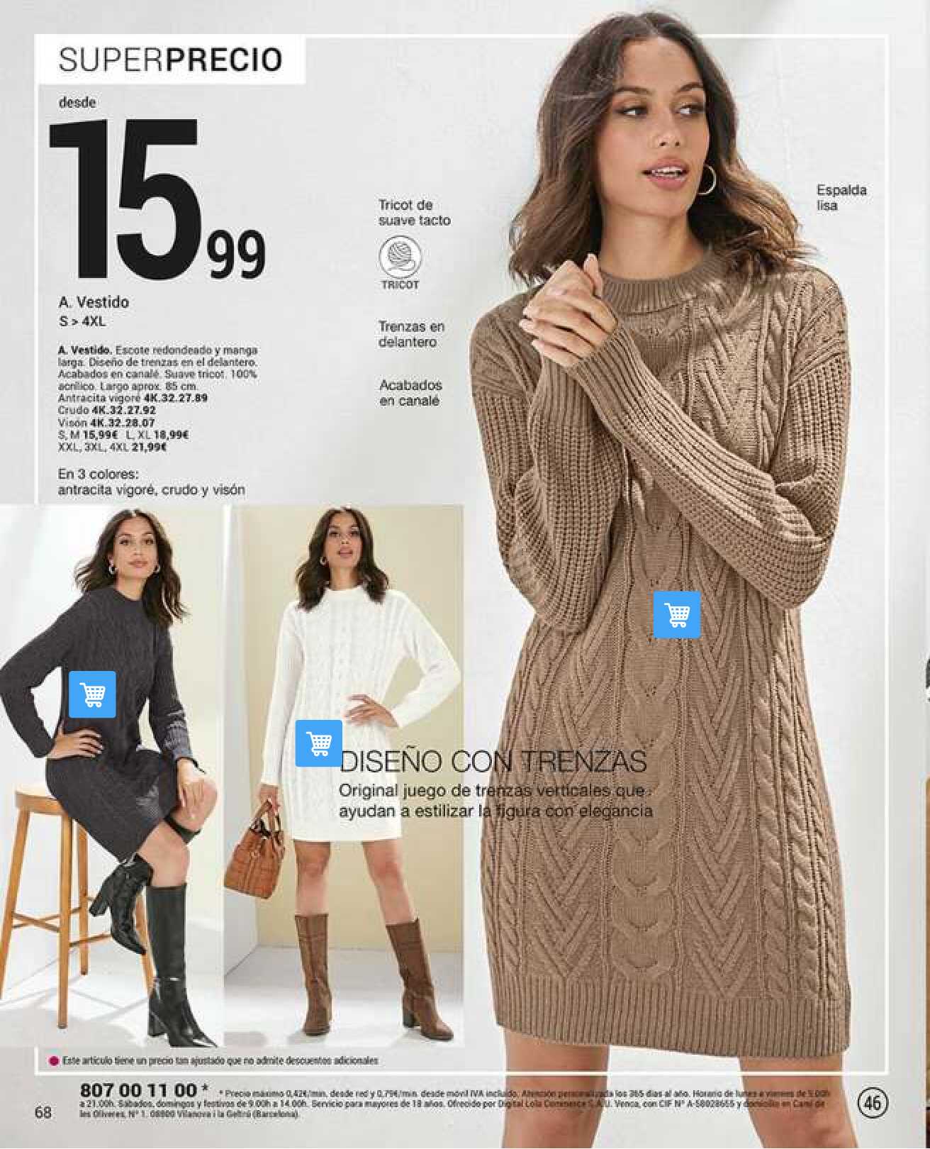 Catálogo Invierno Venca. Página 68