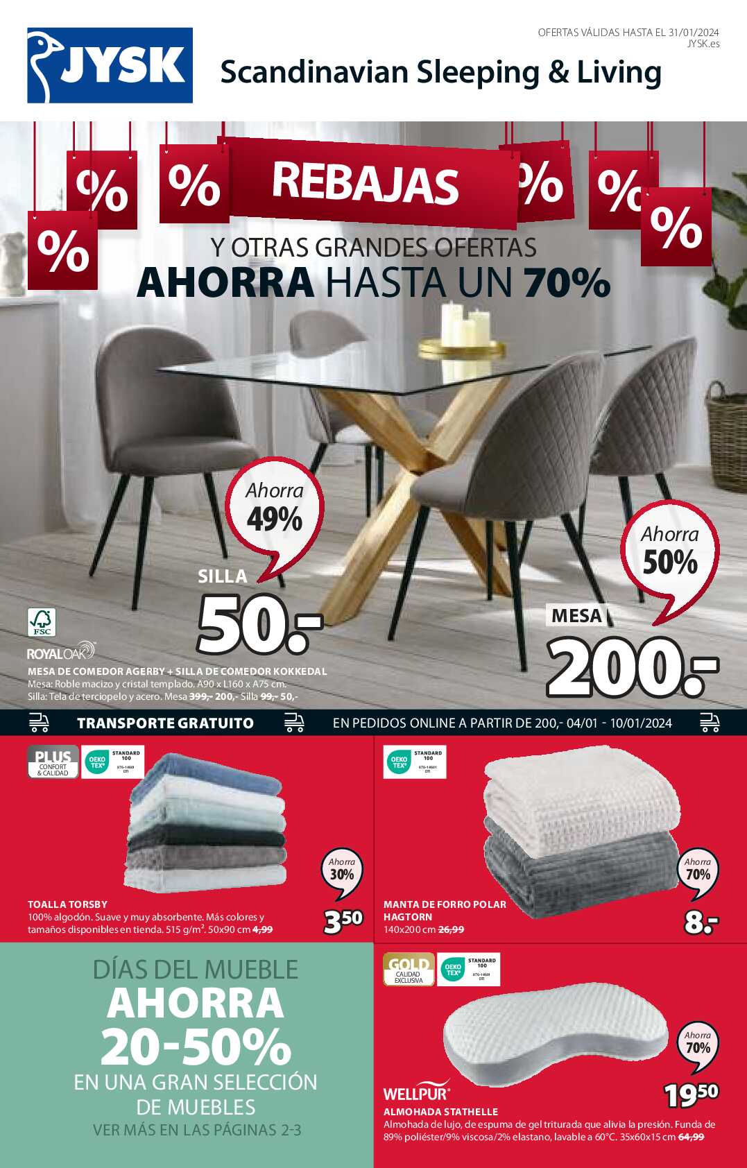 Rebajas y otras grandes ofertas JYSK - Offerly