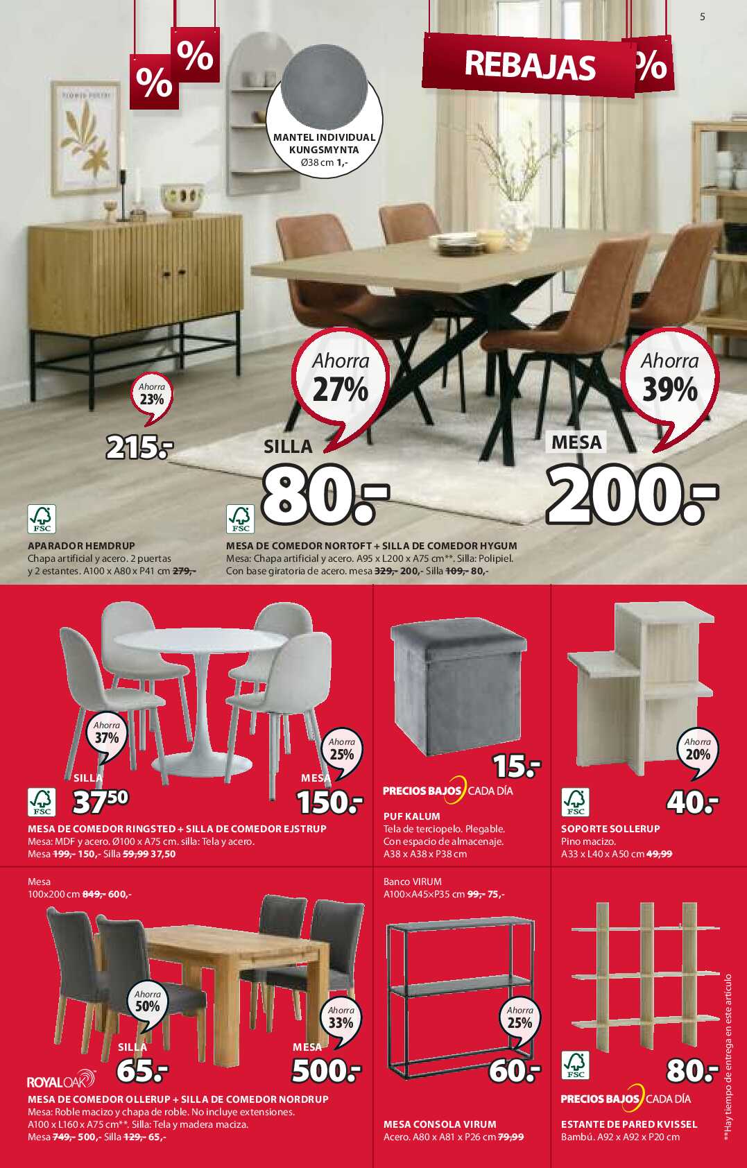 Rebajas y otras grandes ofertas JYSK. Página 06