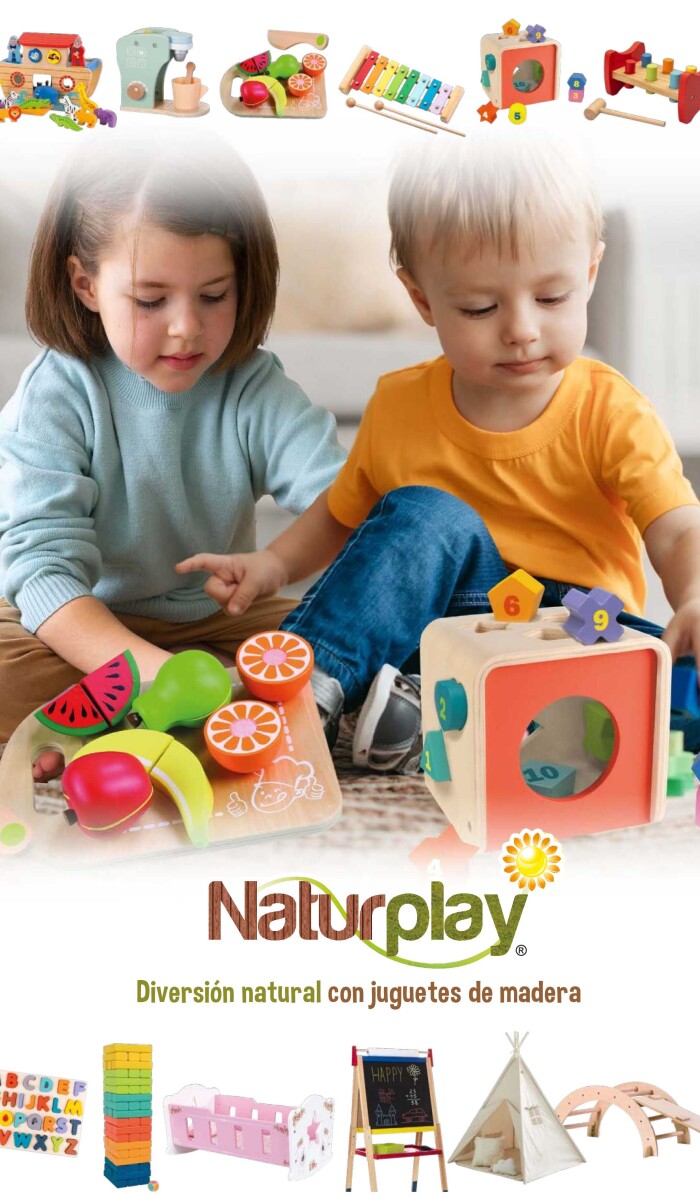 Juguetes Montessori Juguetilandia. Página de portada