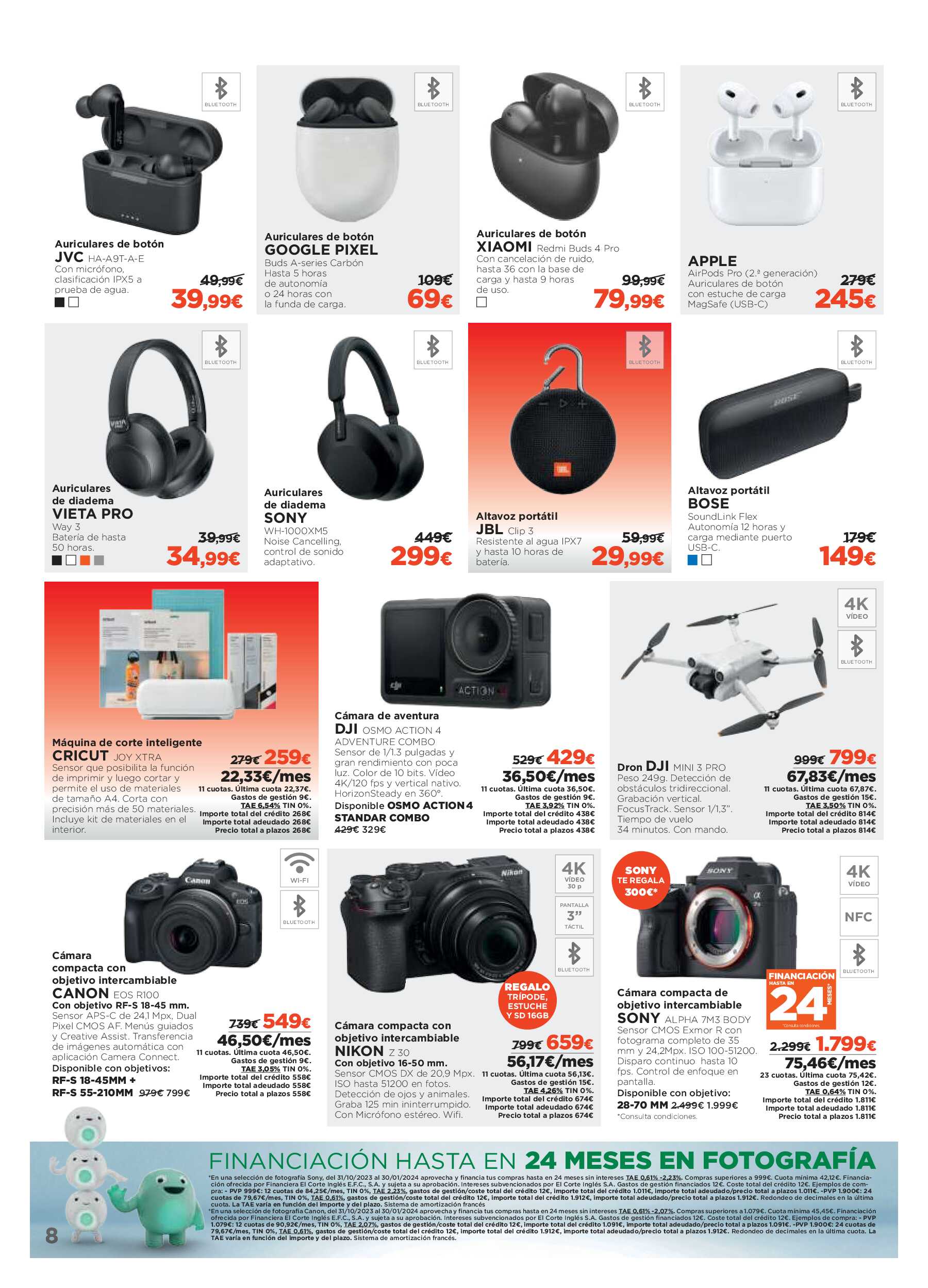Tecnoprecios El Corte Inglés. Página 08