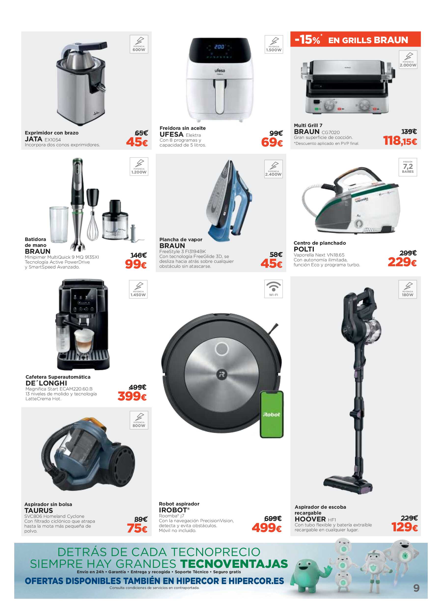 Tecnoprecios El Corte Inglés. Página 09