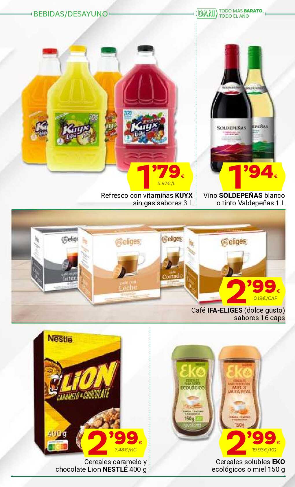 Ofertas redondas Supermercado Dani. Página 18