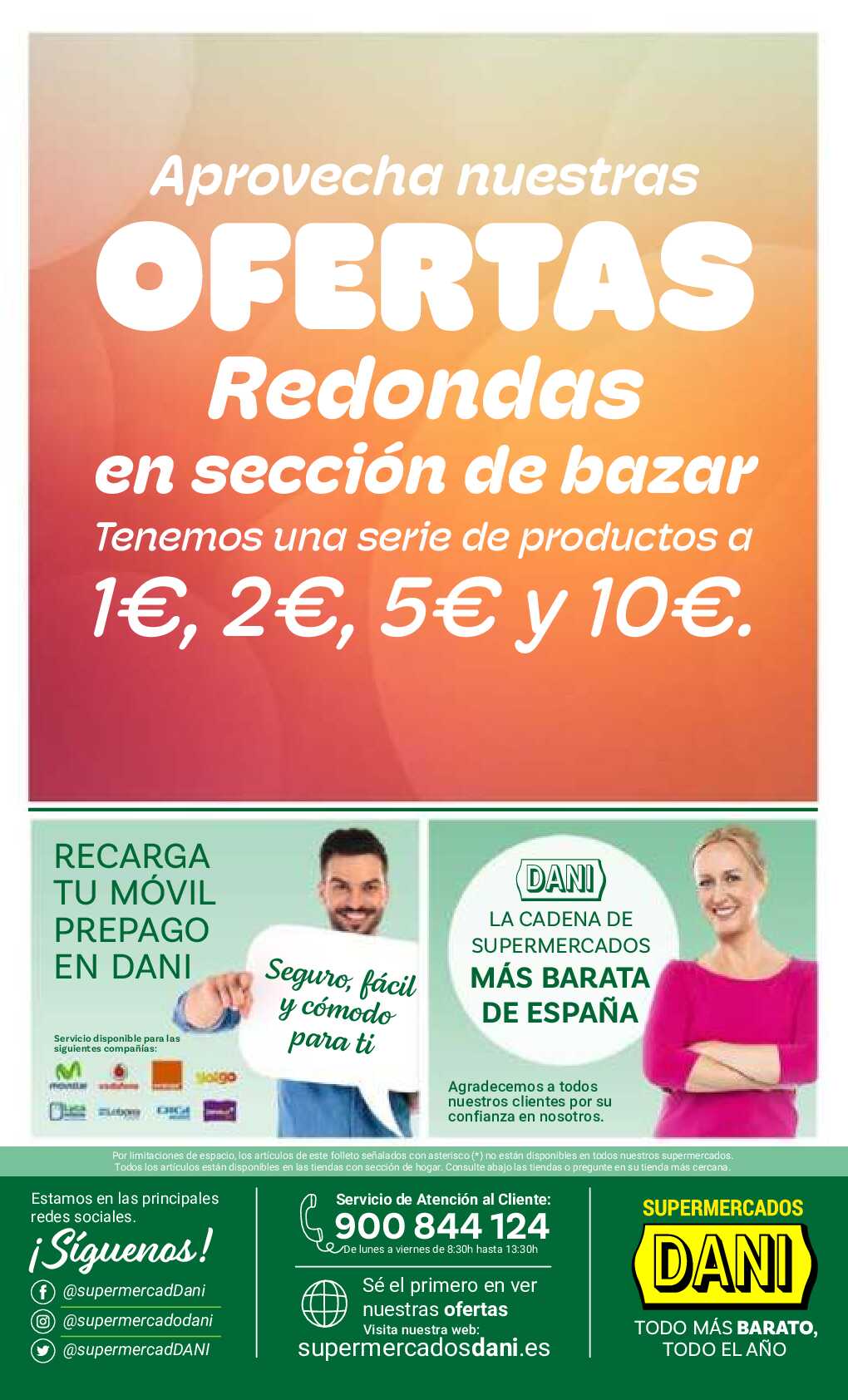Ofertas redondas Supermercado Dani. Página 32