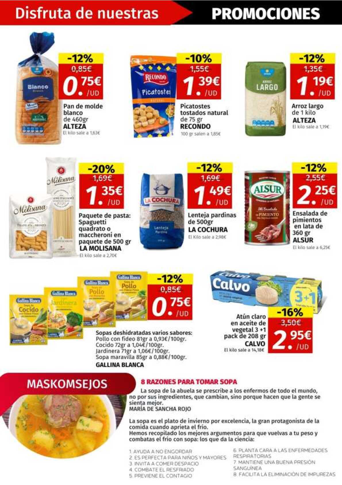 Folleto enero Maskom. Página 07