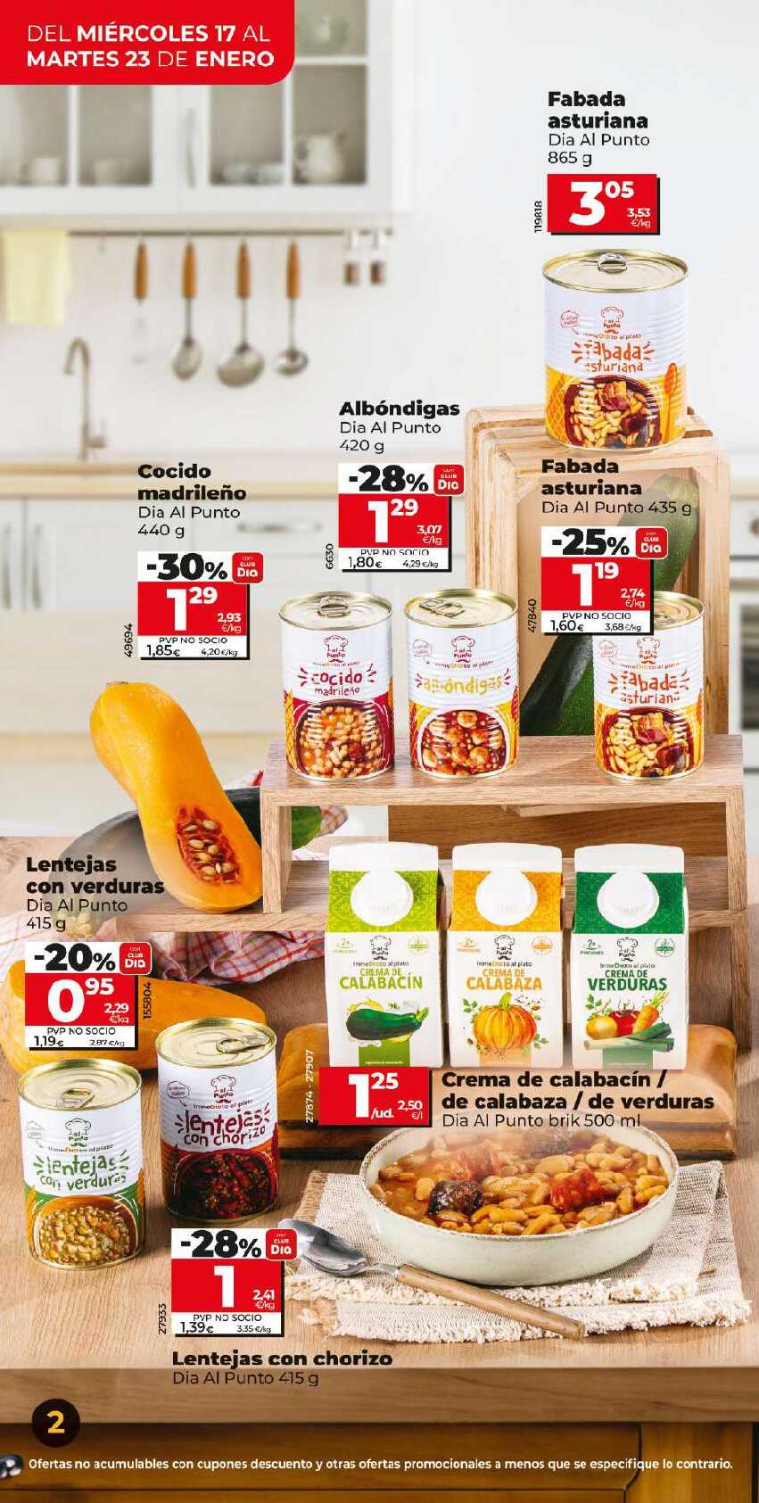 Folleto semanal Dia. Página 02
