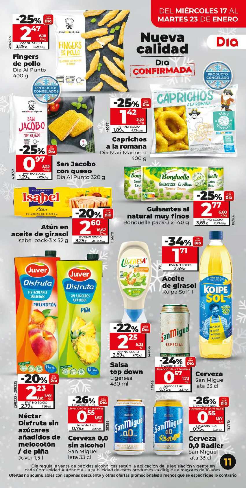 Folleto semanal Dia. Página 11