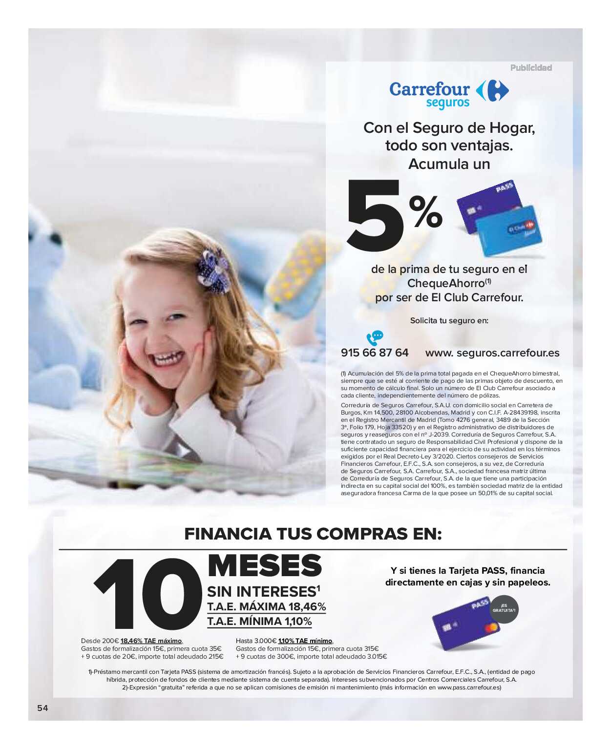 Hogar Carrefour. Página 54