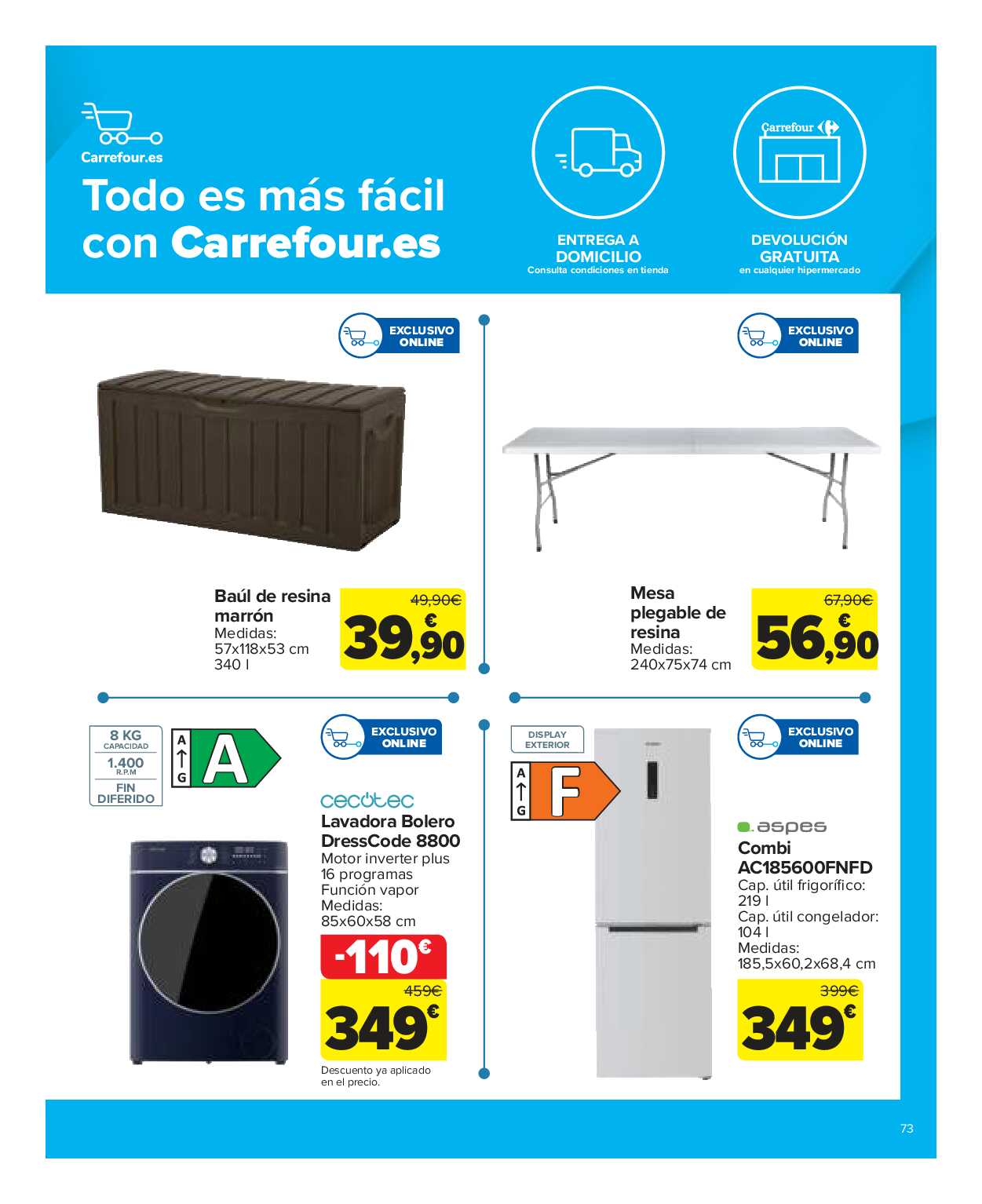 Hogar Carrefour. Página 73