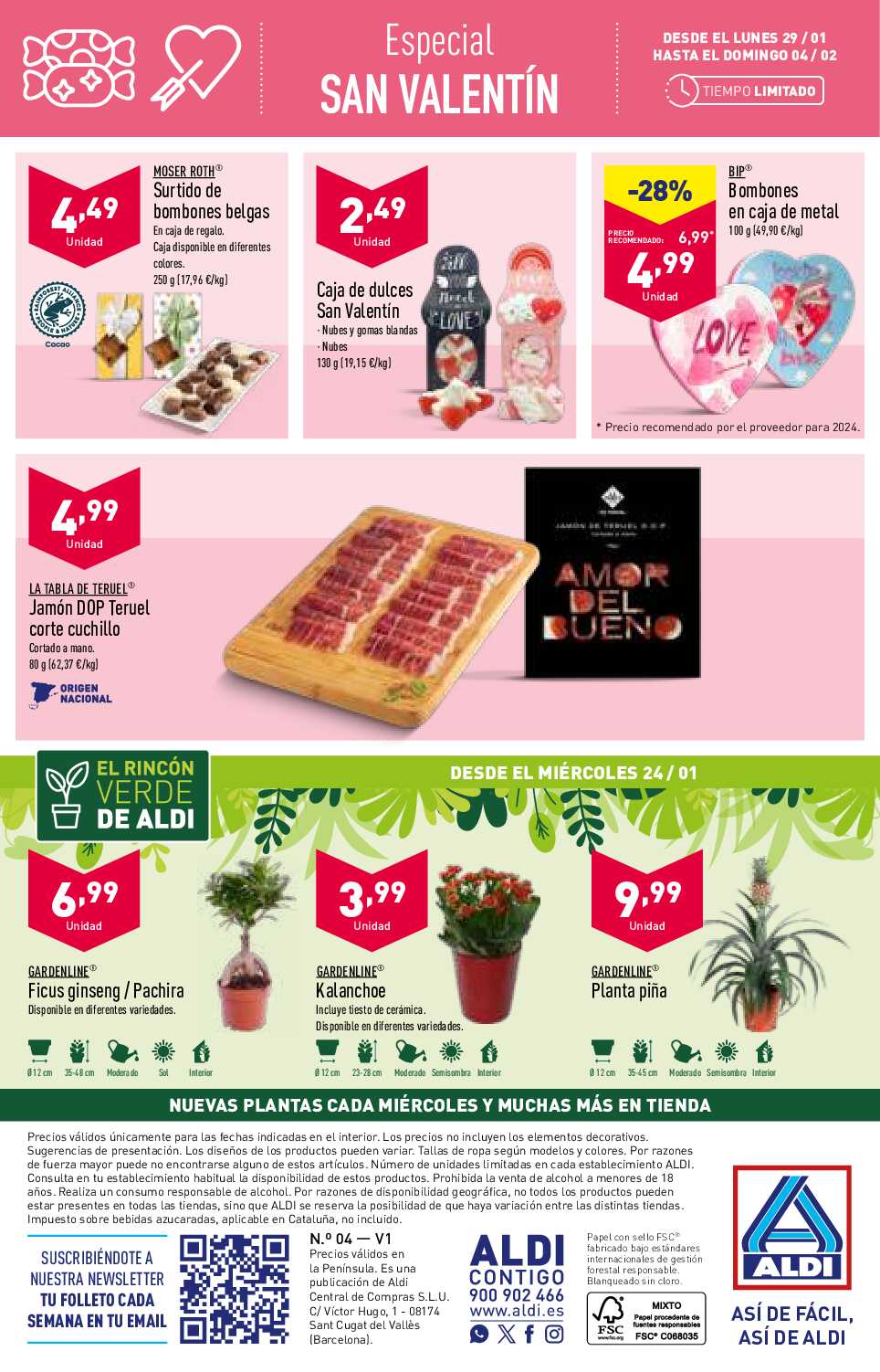 Folleto semanal Aldi. Página 25