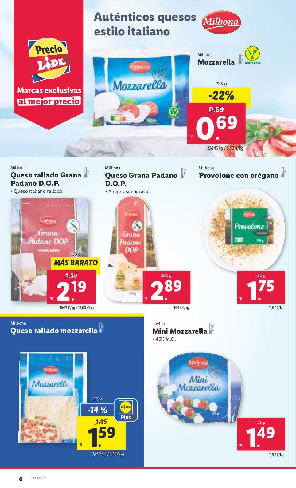 Folleto semanal Lidl. Página 06