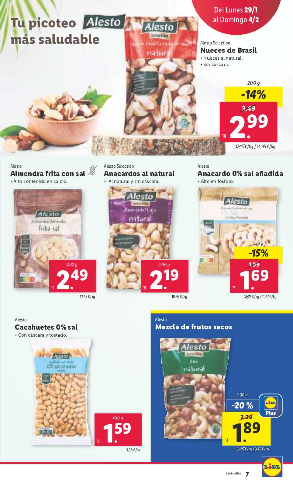 Folleto semanal Lidl. Página 07