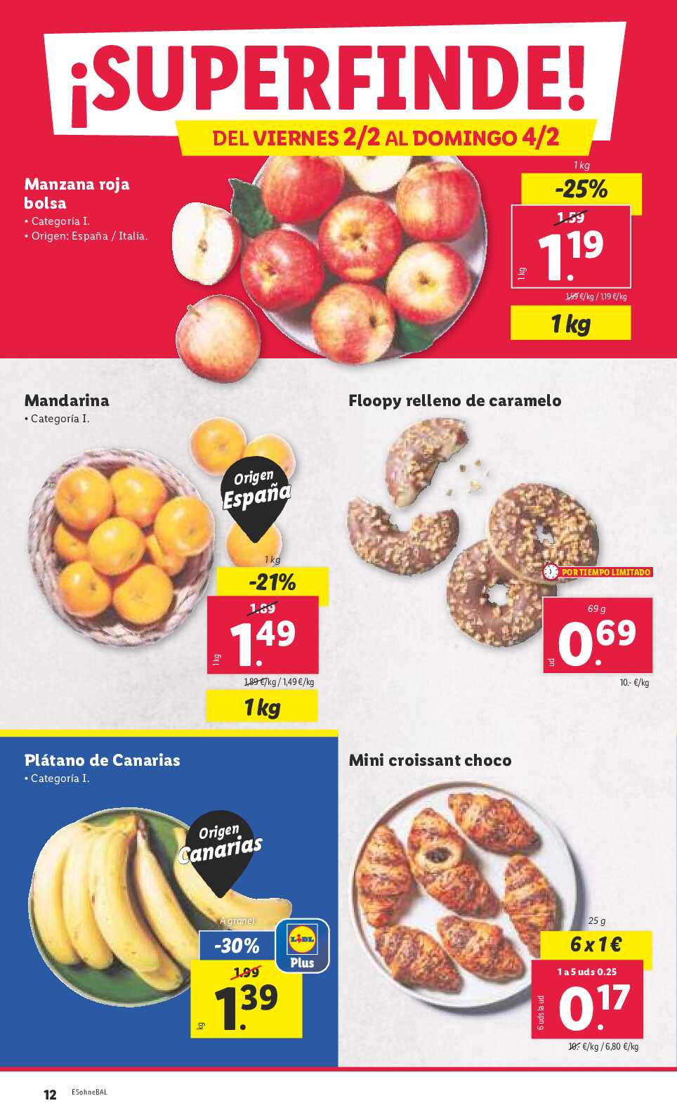 Folleto semanal Lidl. Página 12