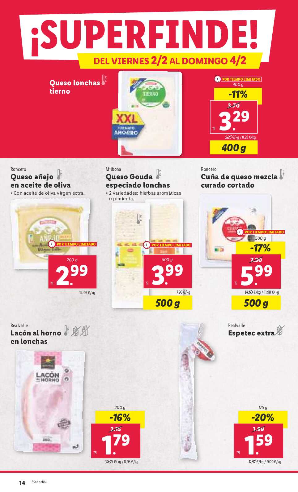 Folleto semanal Lidl. Página 14