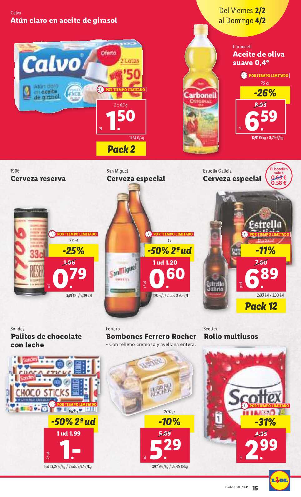 Folleto semanal Lidl. Página 15
