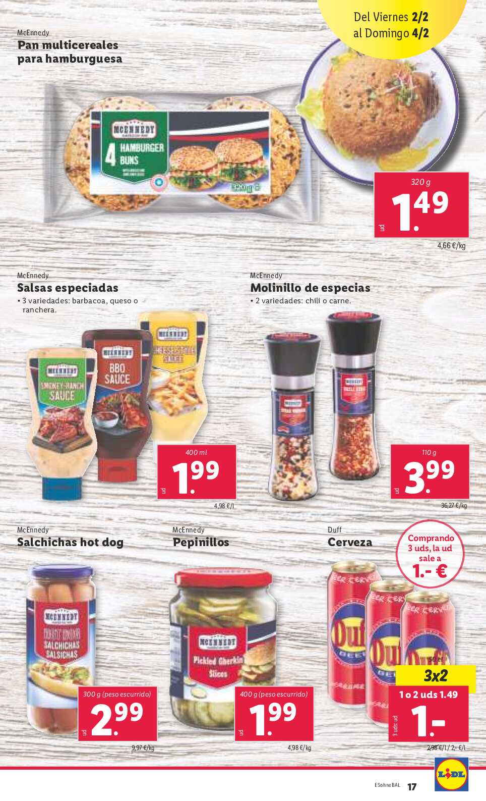 Folleto semanal Lidl. Página 17