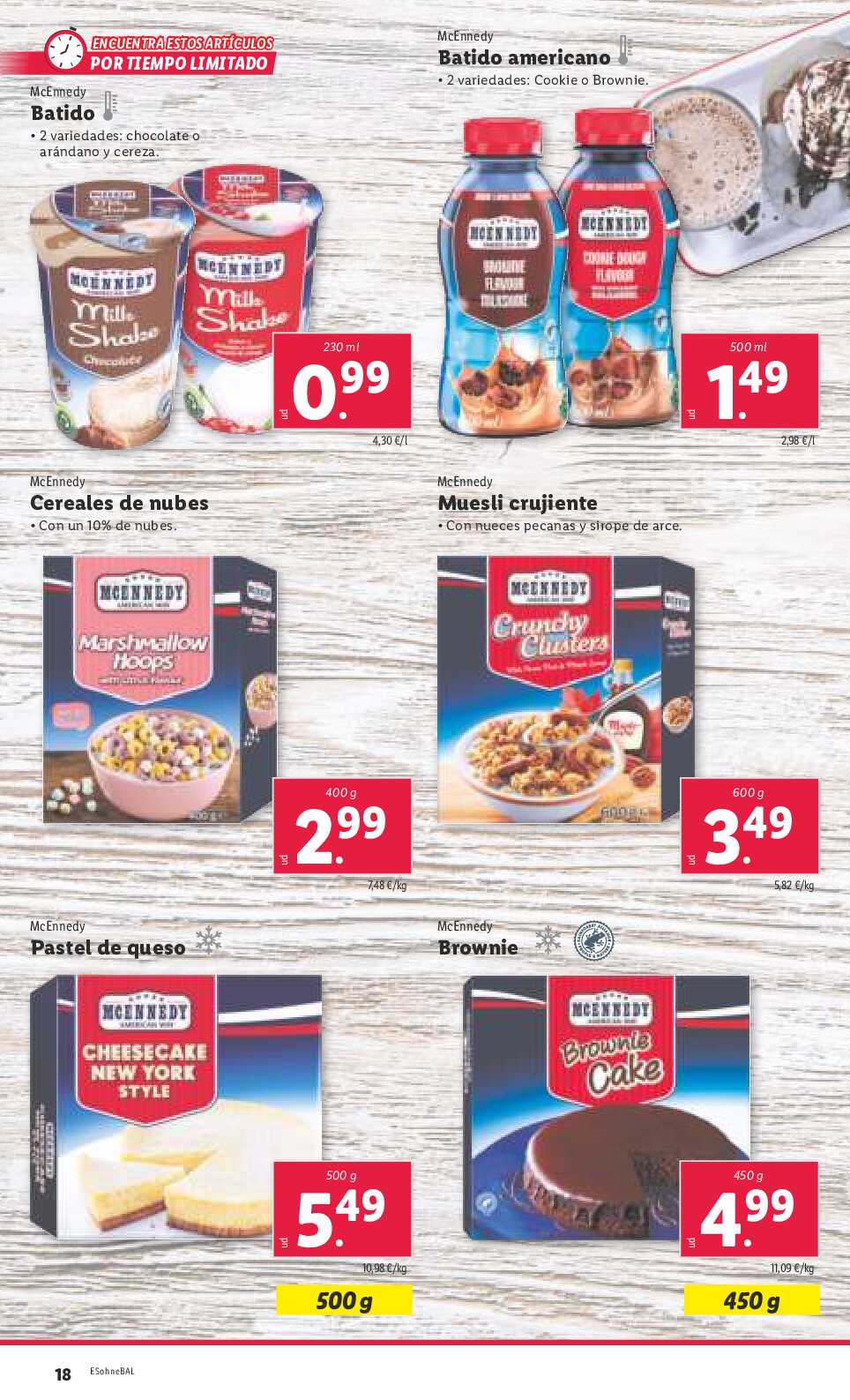 Folleto semanal Lidl. Página 18