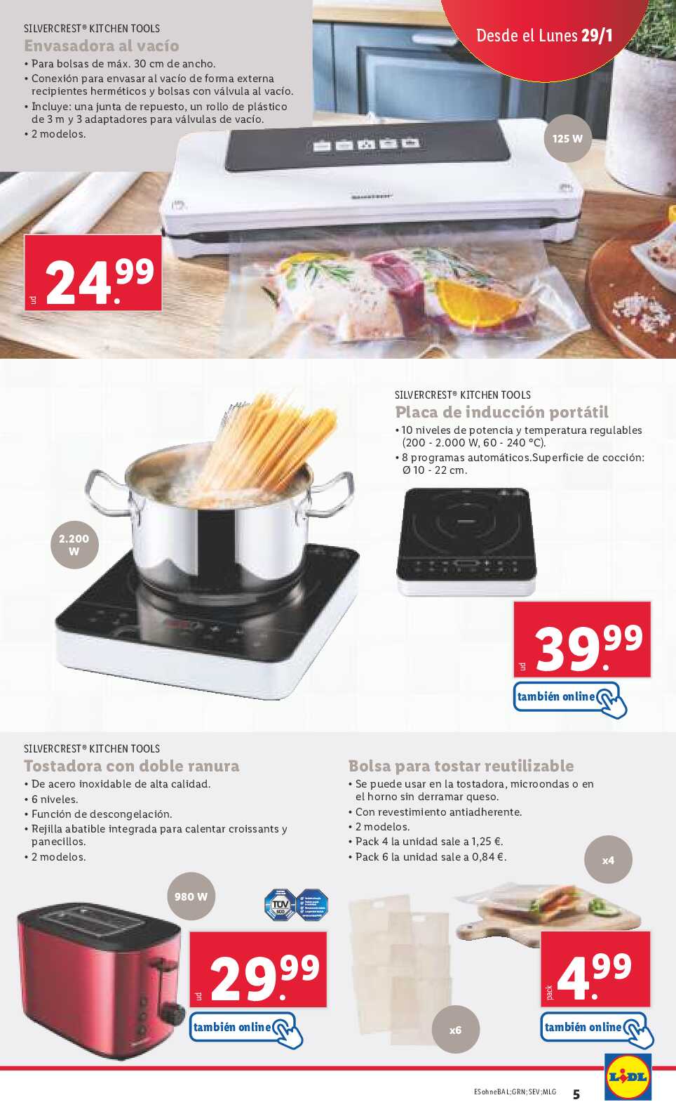 Folleto semanal Lidl. Página 29