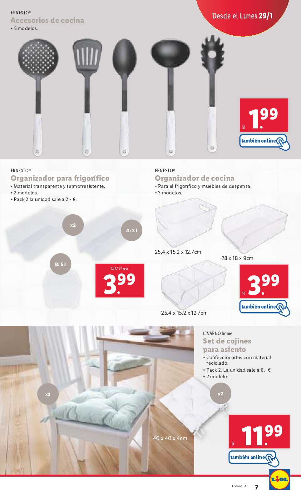 Folleto semanal Lidl. Página 31