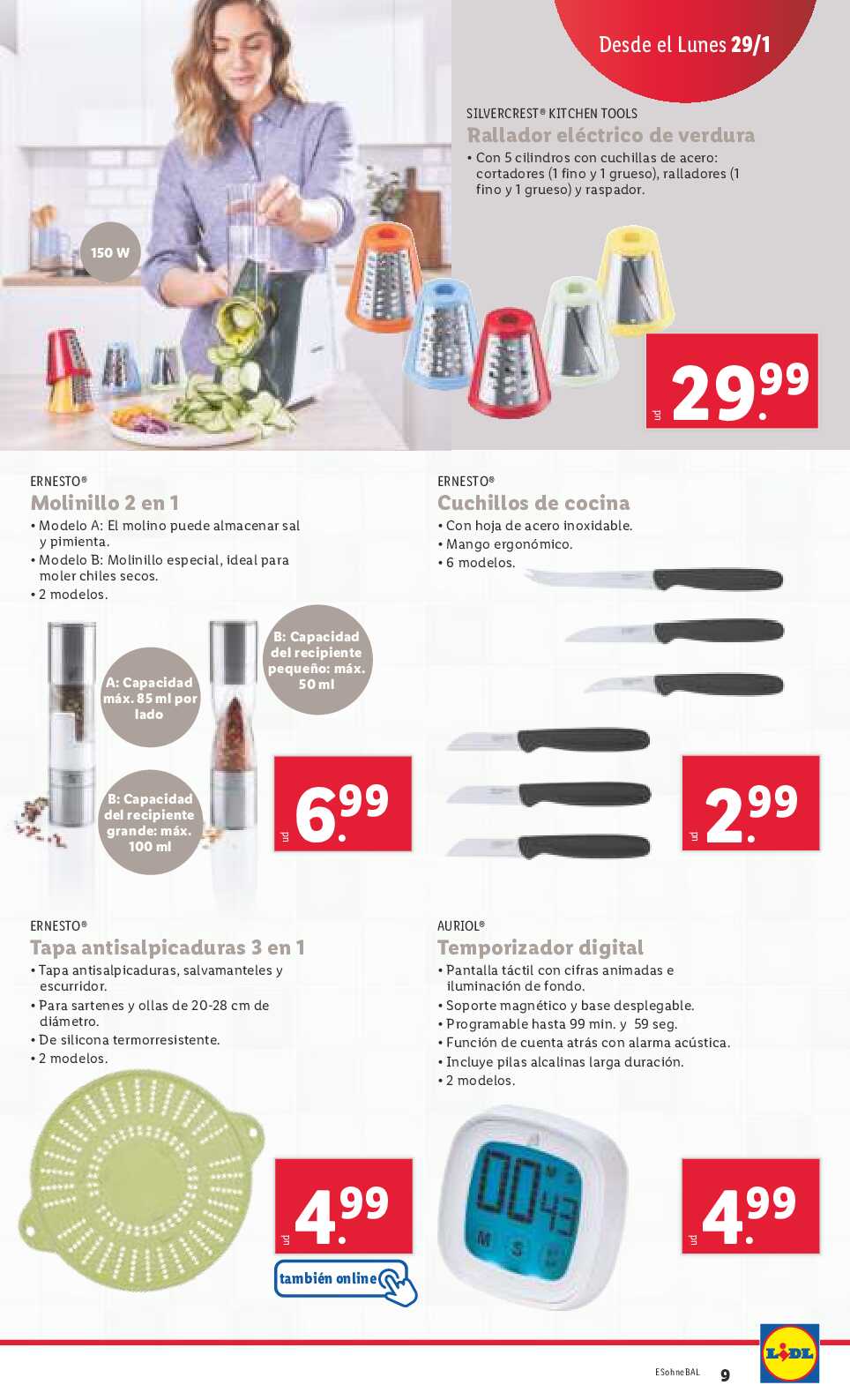 Folleto semanal Lidl. Página 33