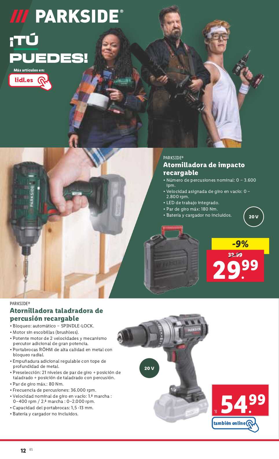Folleto semanal Lidl. Página 36