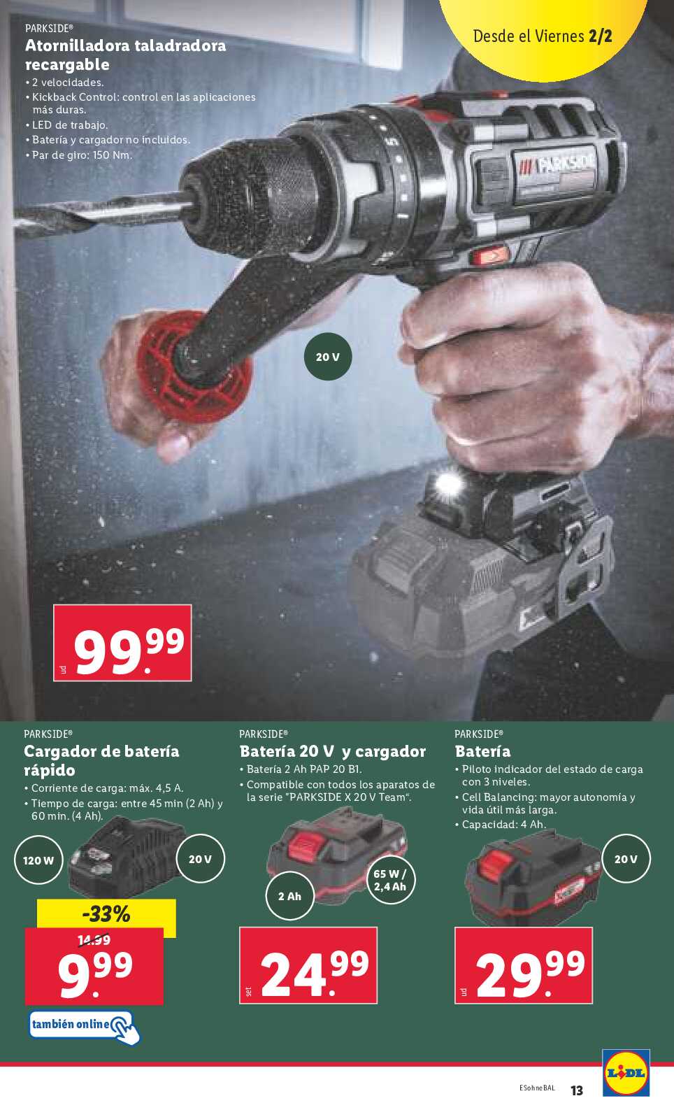 Folleto semanal Lidl. Página 37