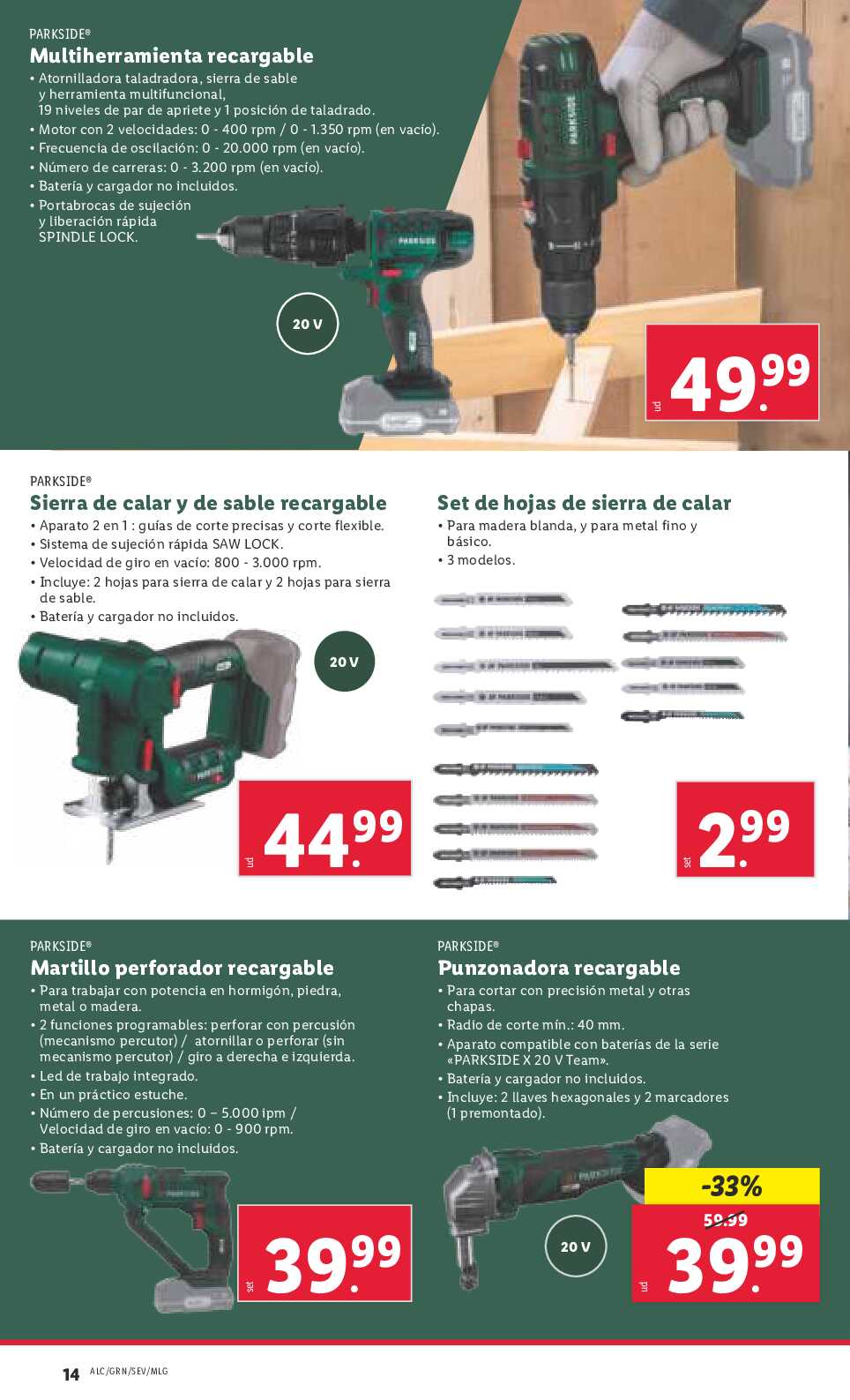 Folleto semanal Lidl. Página 38