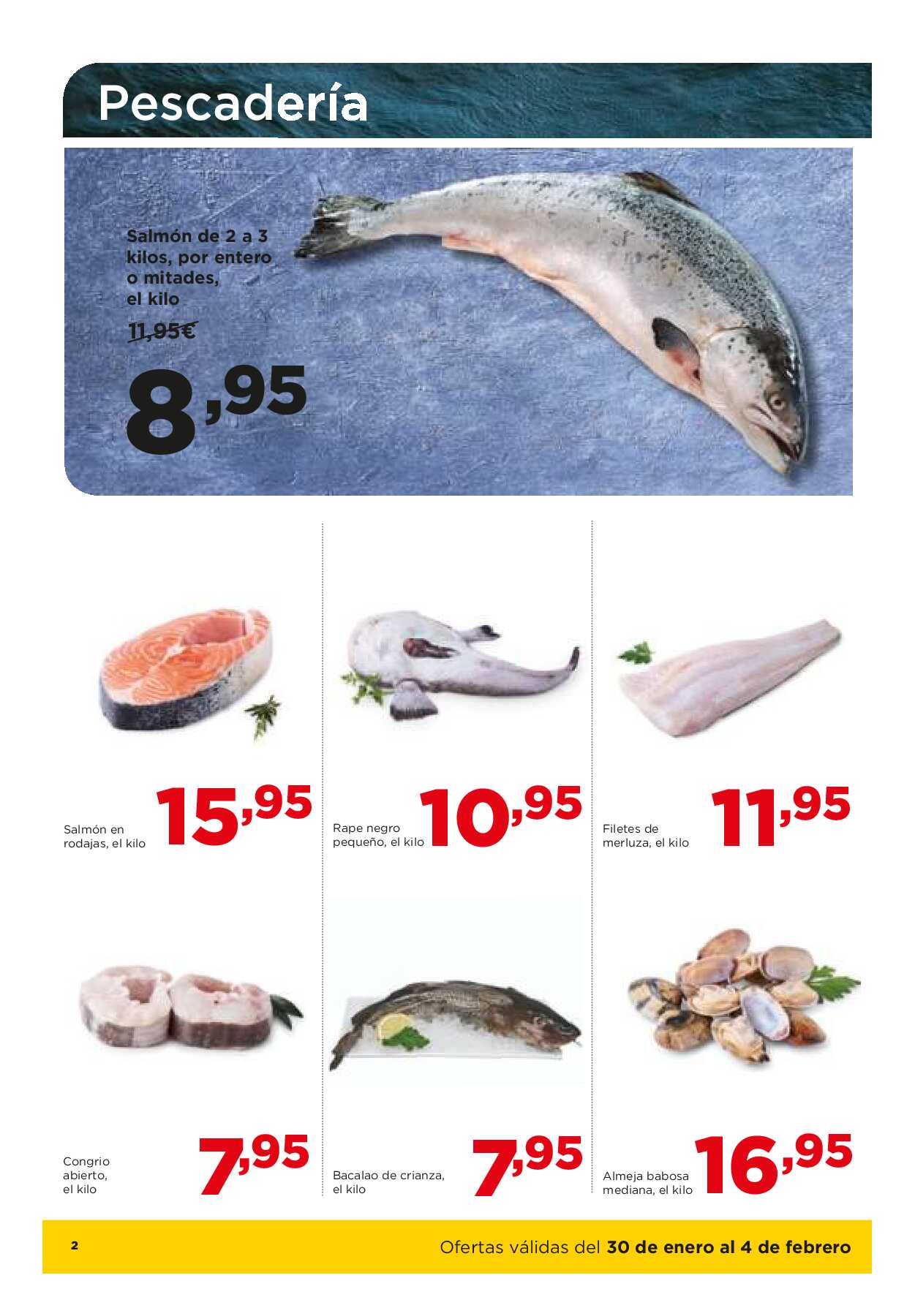Folleto semanal Alimerka. Página 02