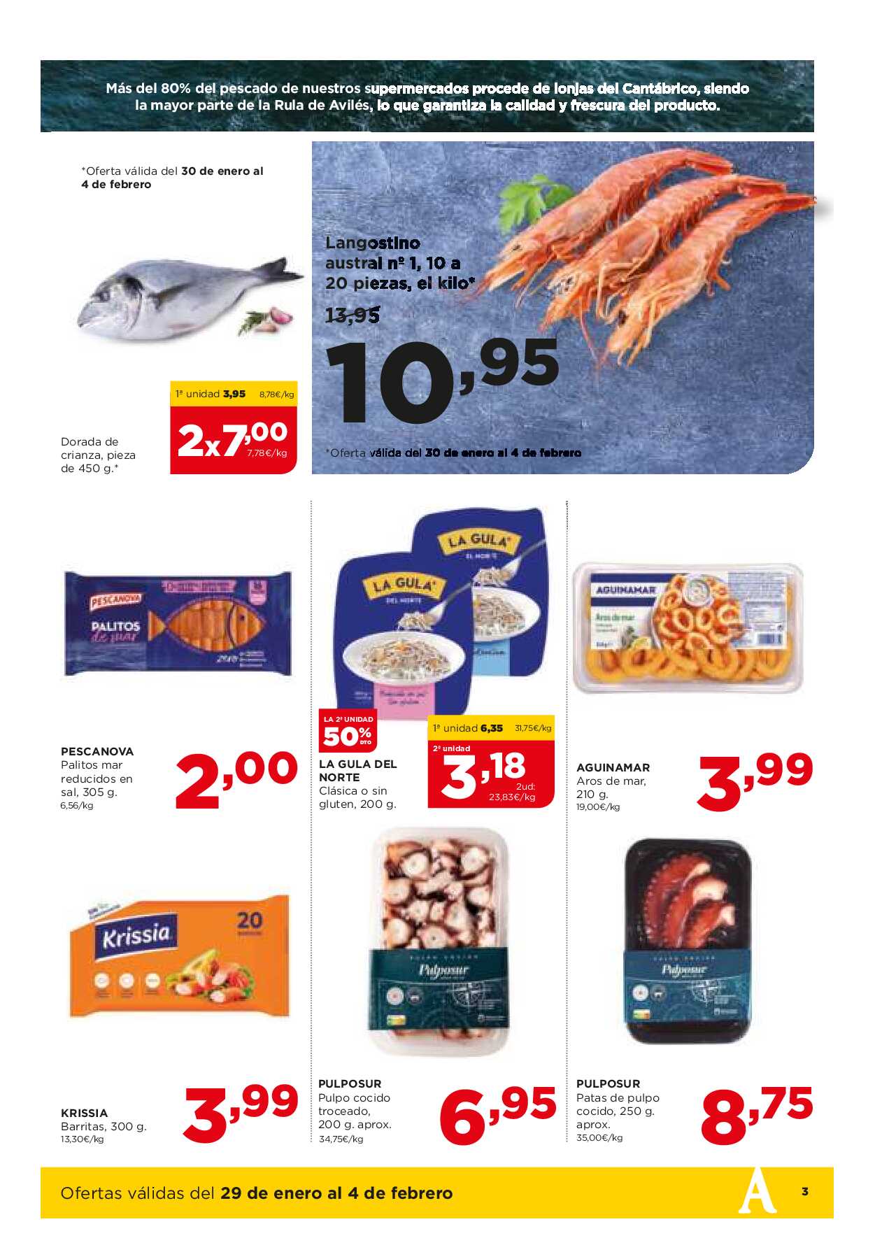 Folleto semanal Alimerka. Página 03