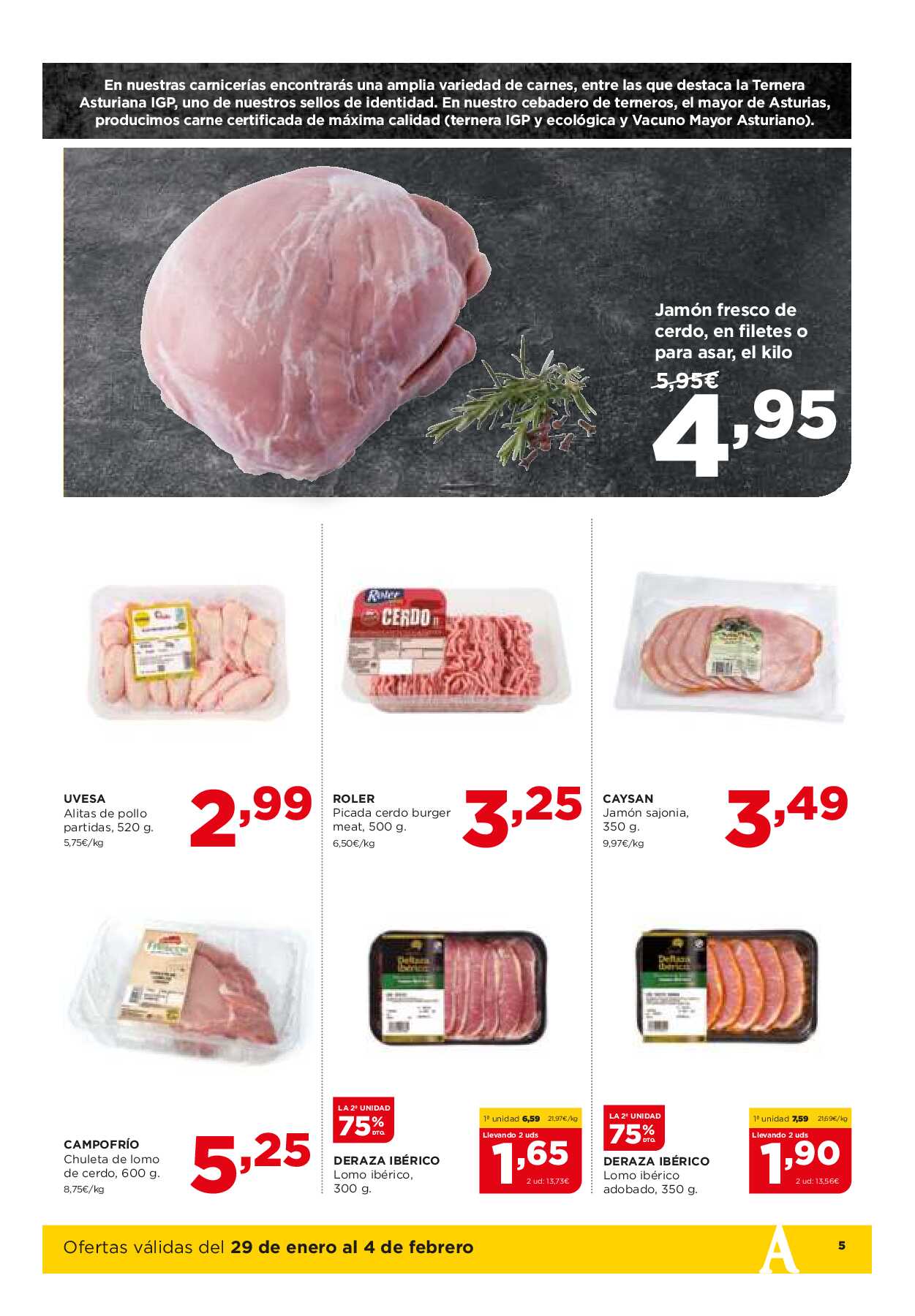 Folleto semanal Alimerka. Página 05