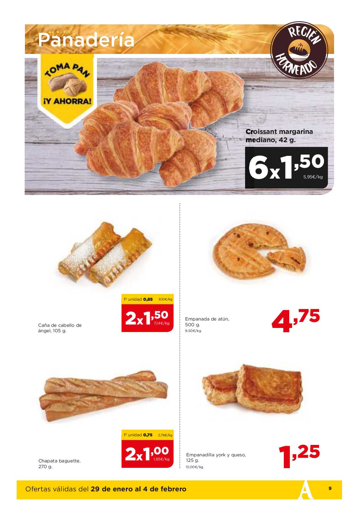 Folleto semanal Alimerka. Página 09