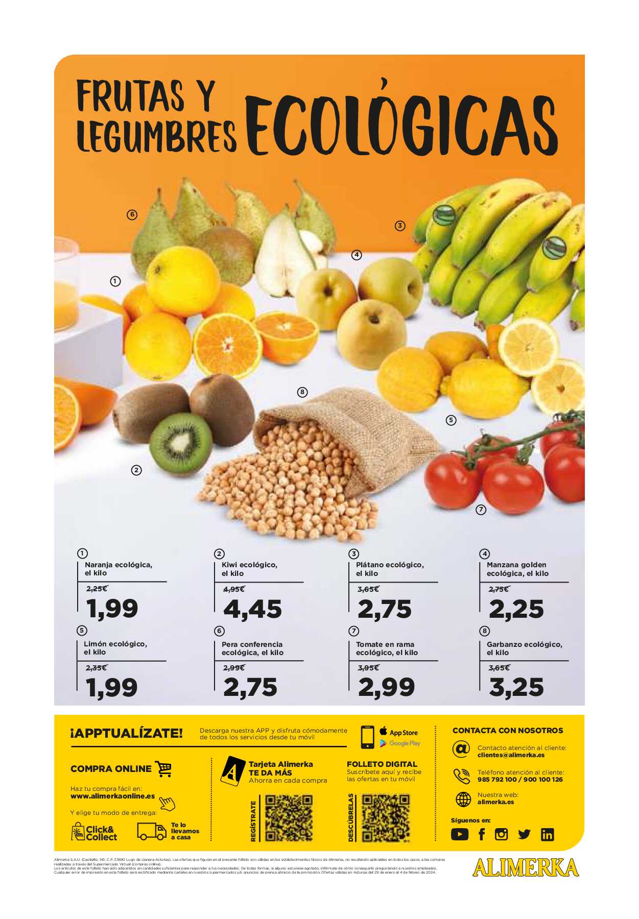 Folleto semanal Alimerka. Página 12