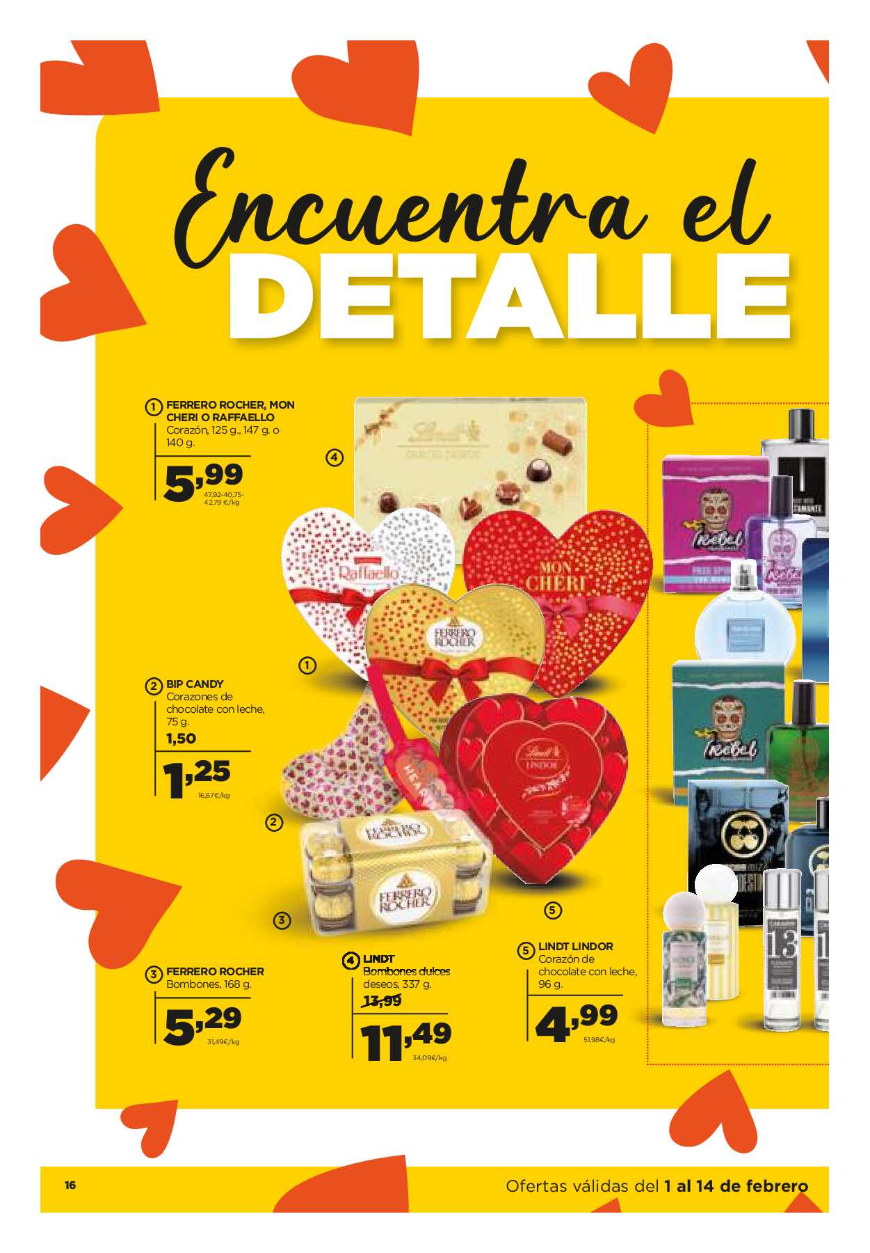 Folleto quincenal Alimerka. Página 16