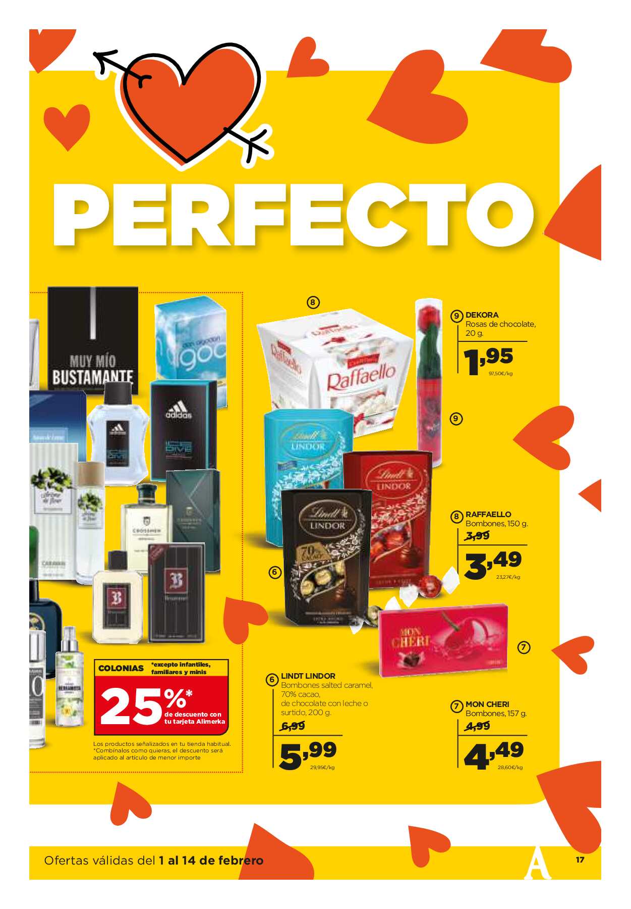 Folleto quincenal Alimerka. Página 17