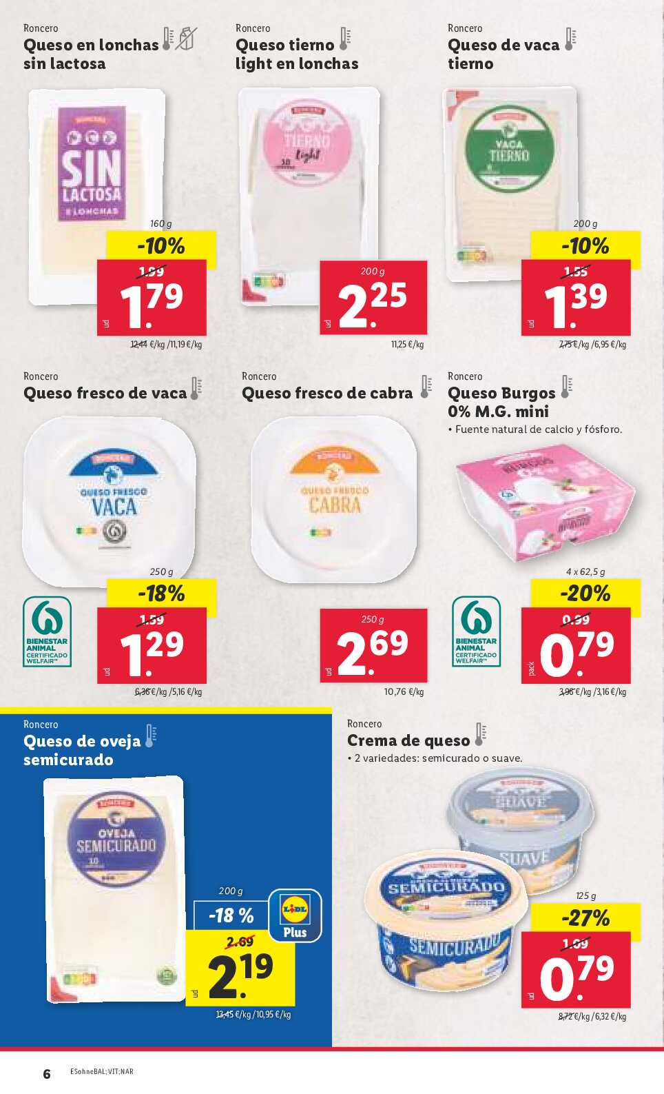 Folleto semanal Lidl. Página 06