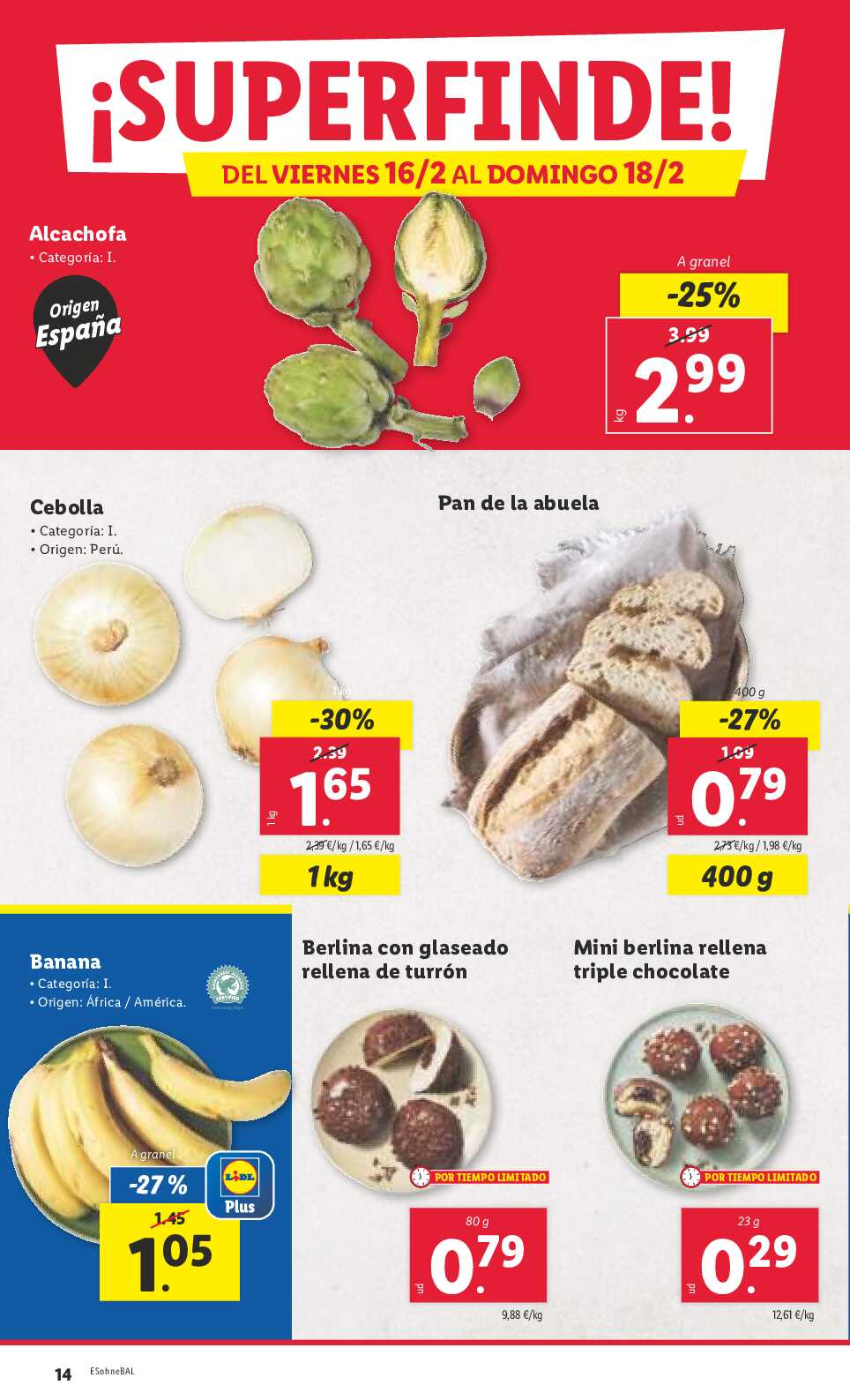 Folleto semanal Lidl. Página 14