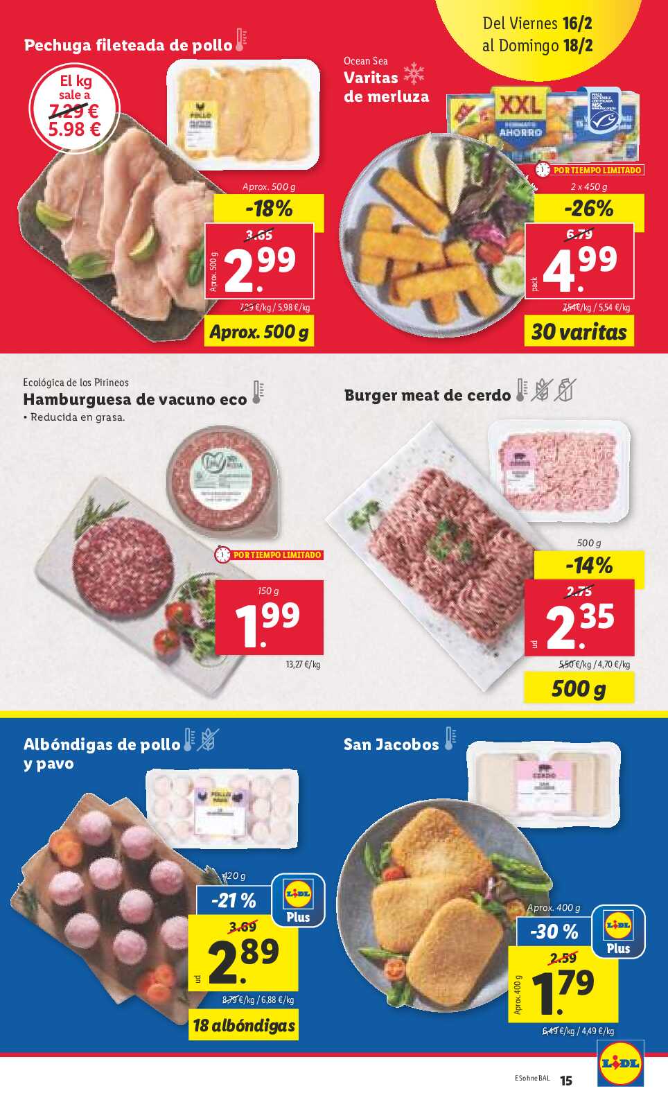 Folleto semanal Lidl. Página 15