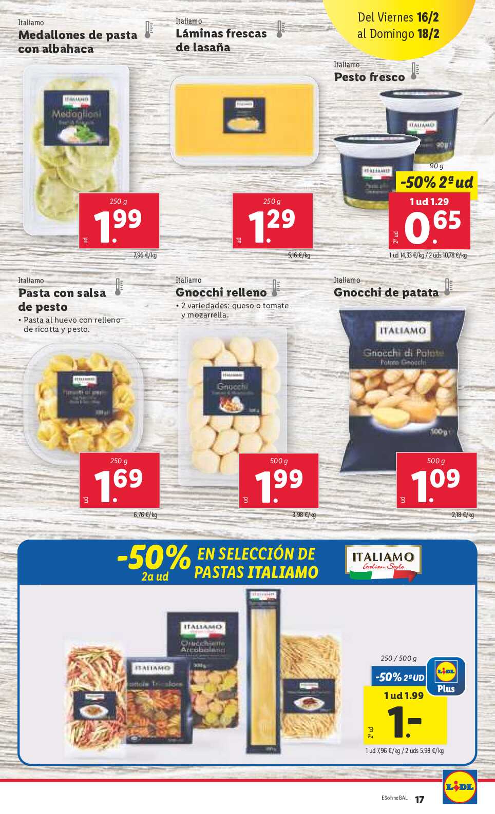 Folleto semanal Lidl. Página 17
