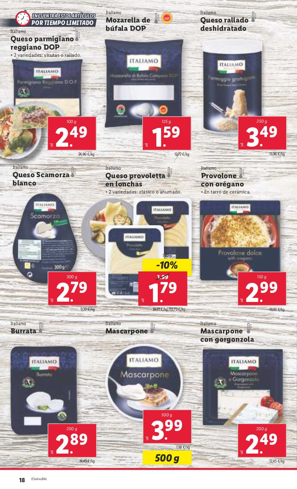 Folleto semanal Lidl. Página 18