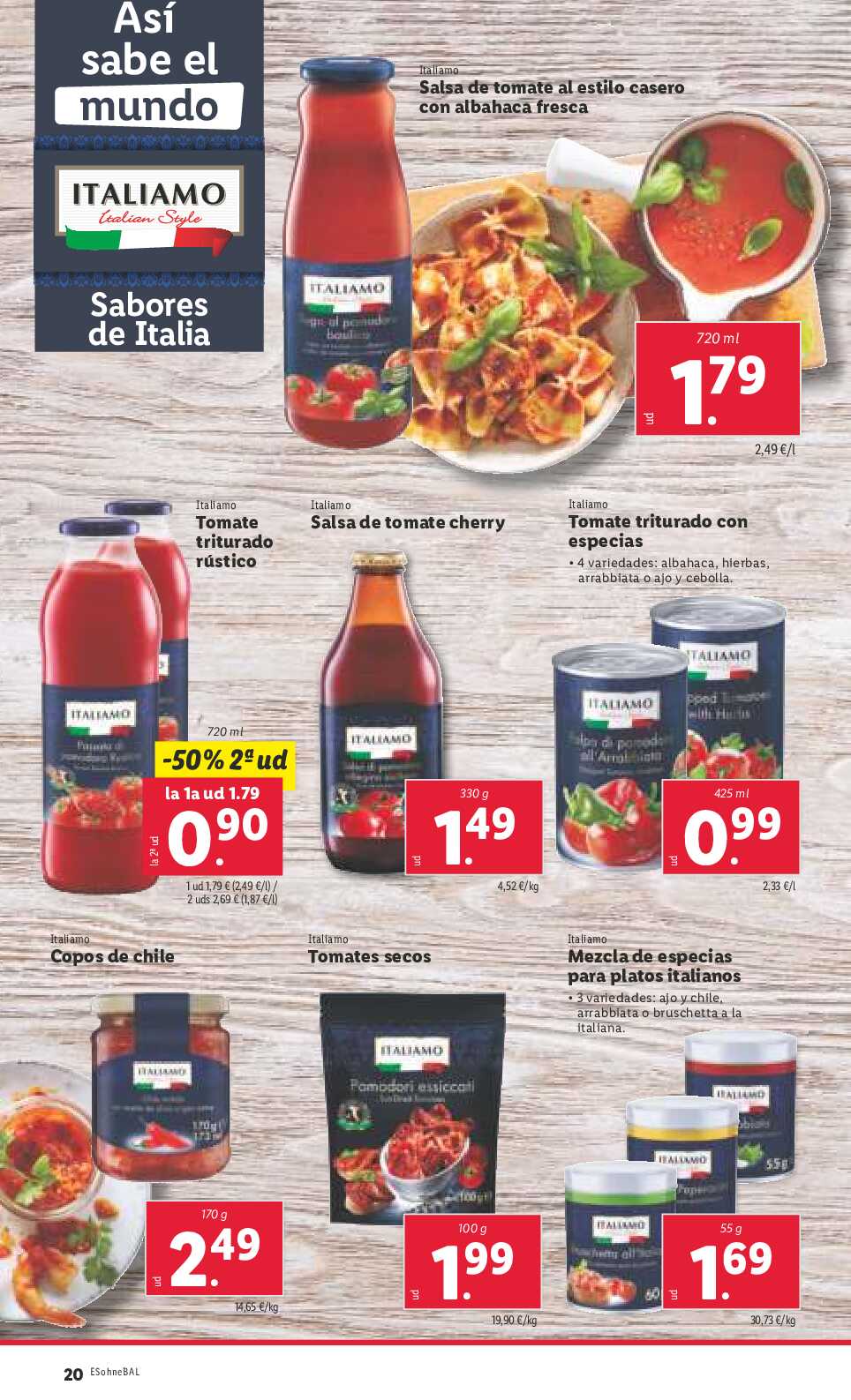 Folleto semanal Lidl. Página 20