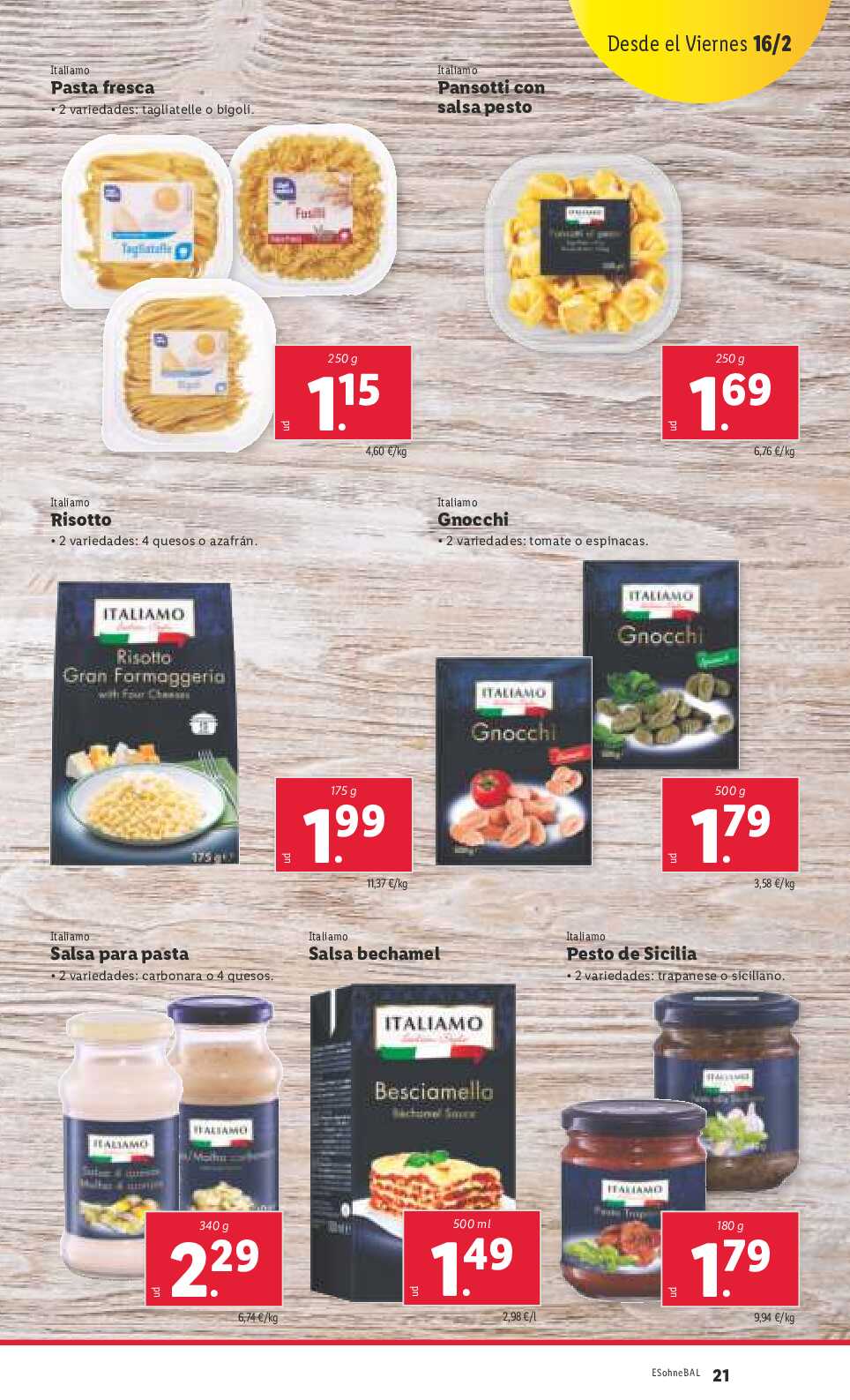 Folleto semanal Lidl. Página 21