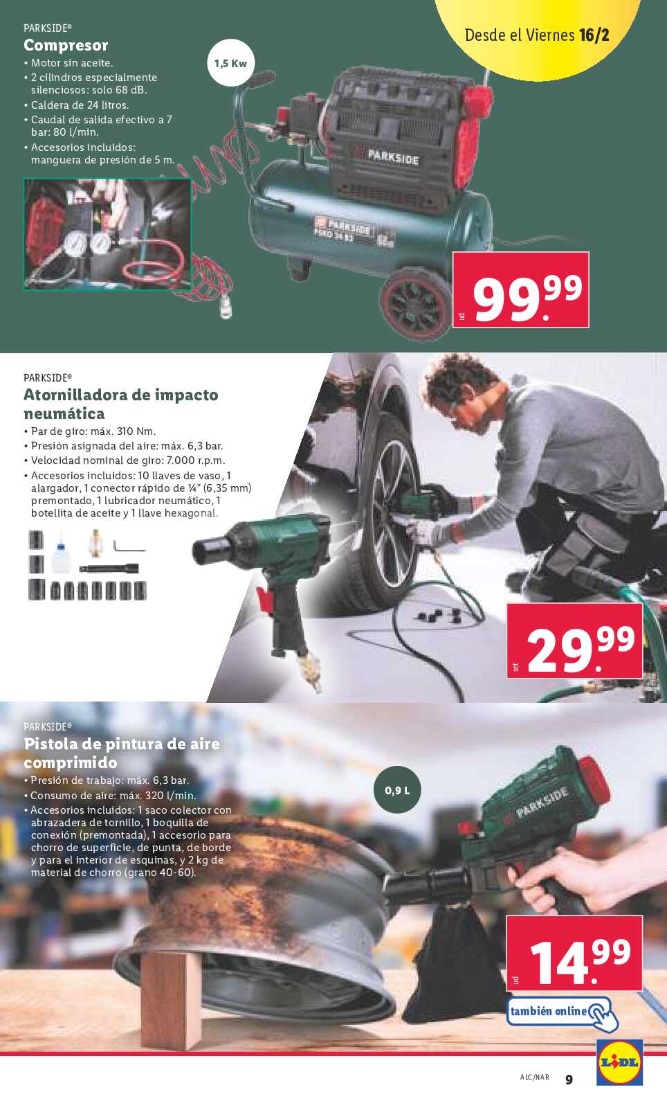 Folleto semanal Lidl. Página 33