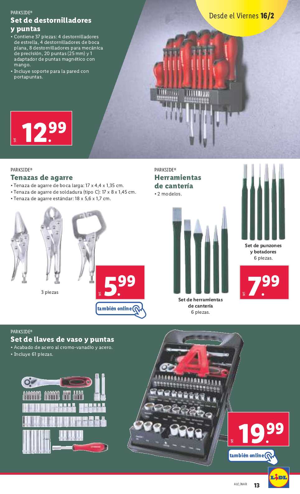 Folleto semanal Lidl. Página 37