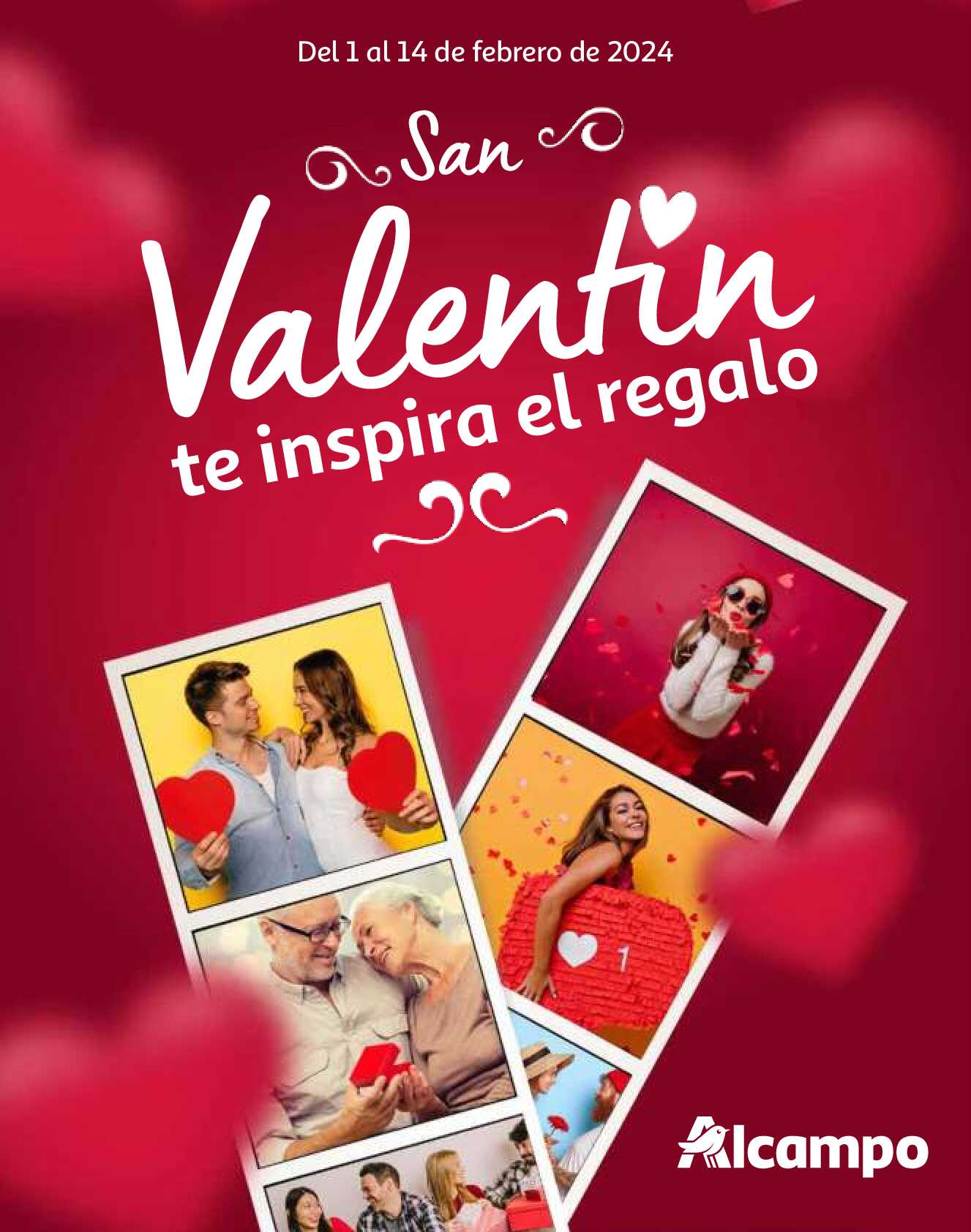 San Valentin te inspira el regalo Alcampo. Página 01
