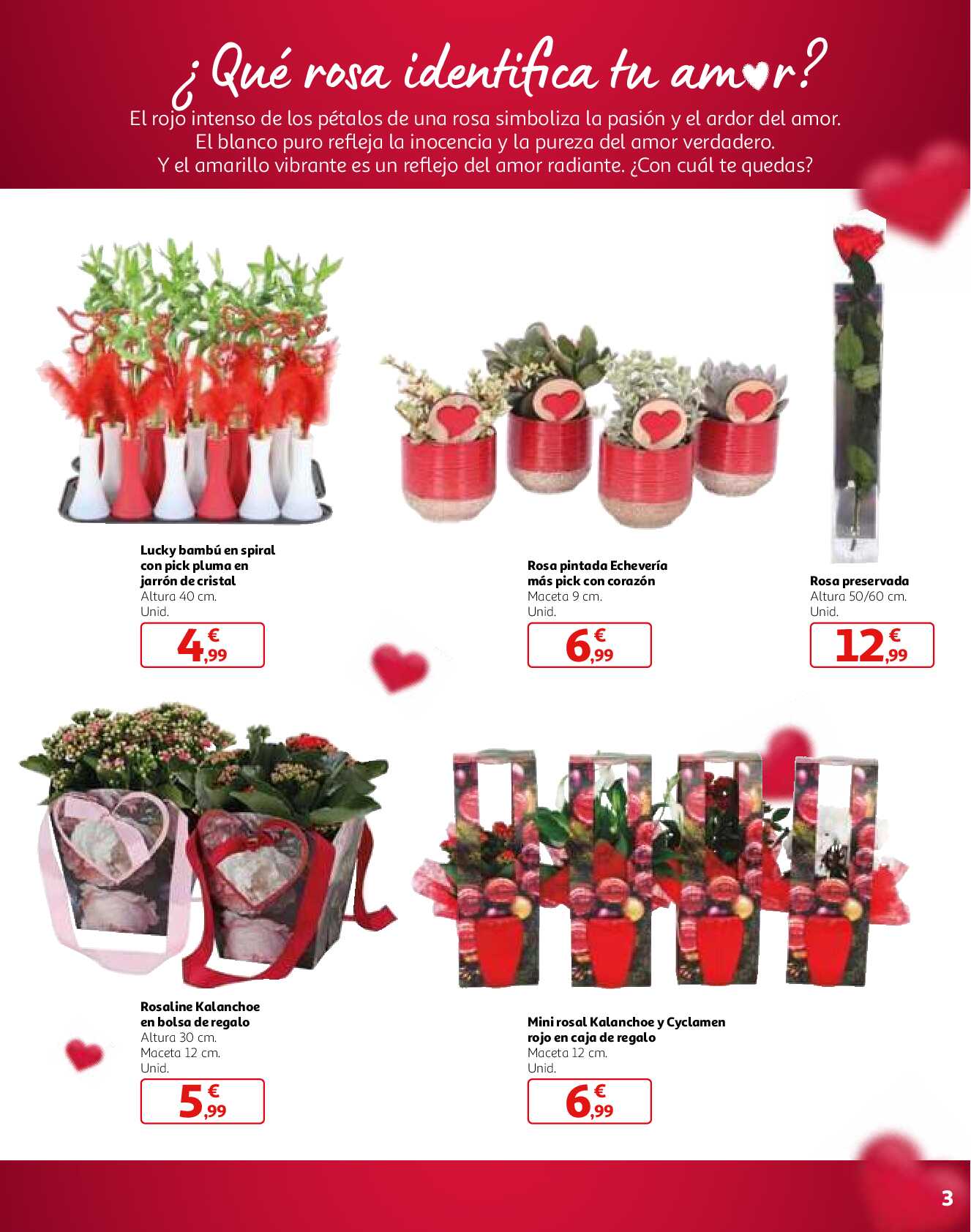 San Valentin te inspira el regalo Alcampo. Página 03