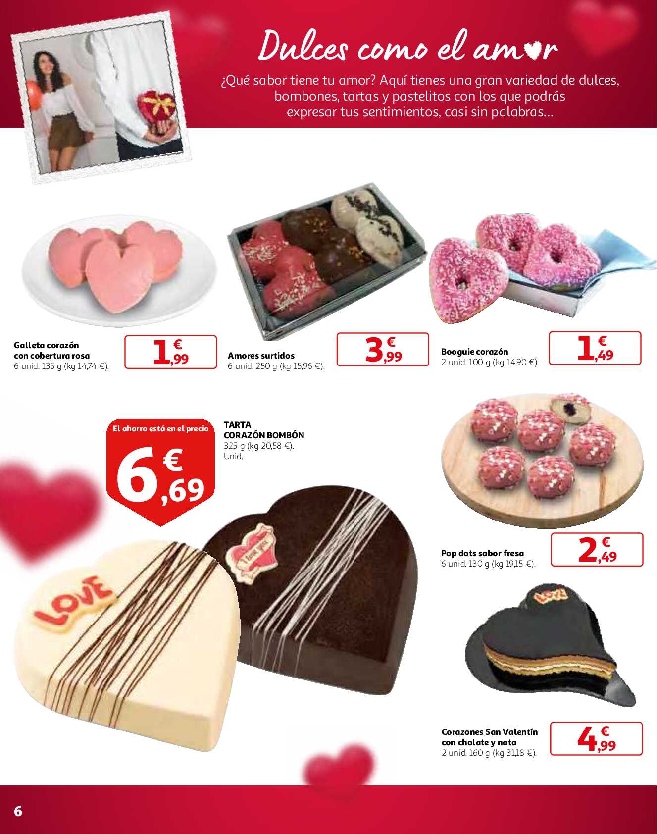 San Valentin te inspira el regalo Alcampo. Página 06