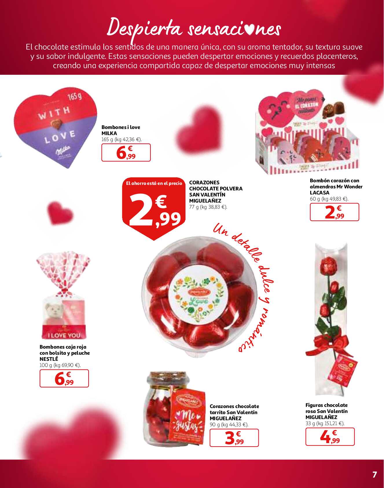 San Valentin te inspira el regalo Alcampo. Página 07