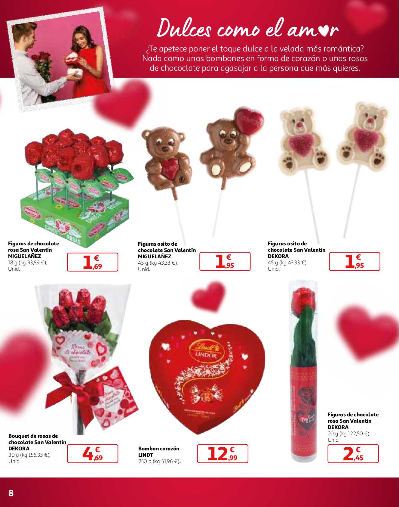 San Valentin te inspira el regalo Alcampo. Página 08