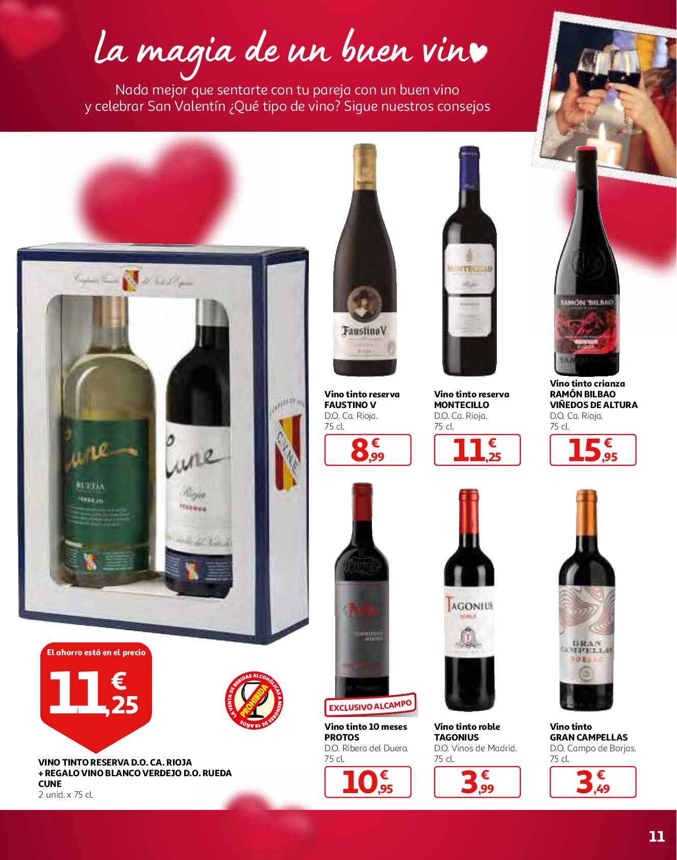 San Valentin te inspira el regalo Alcampo. Página 11