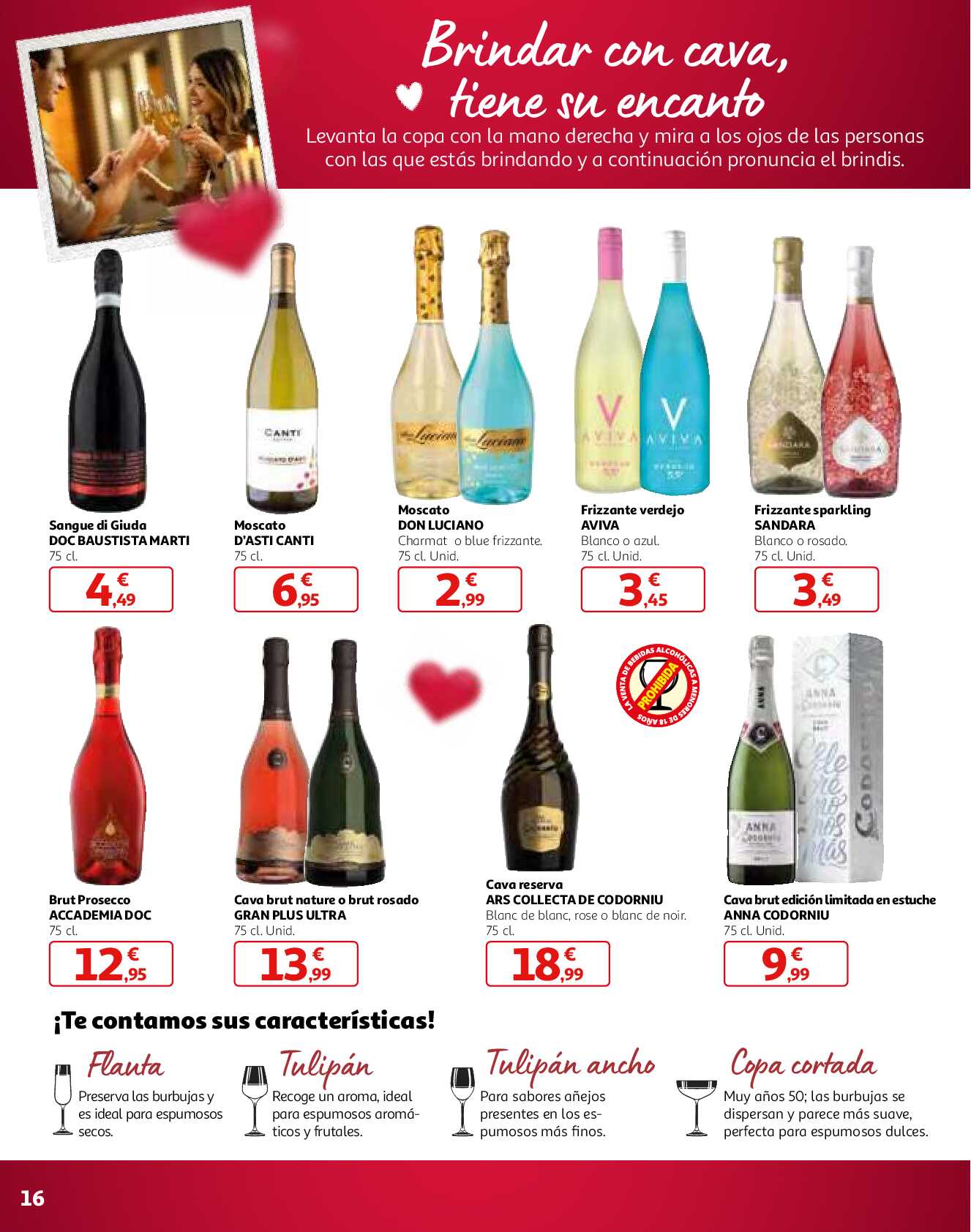 San Valentin te inspira el regalo Alcampo. Página 16